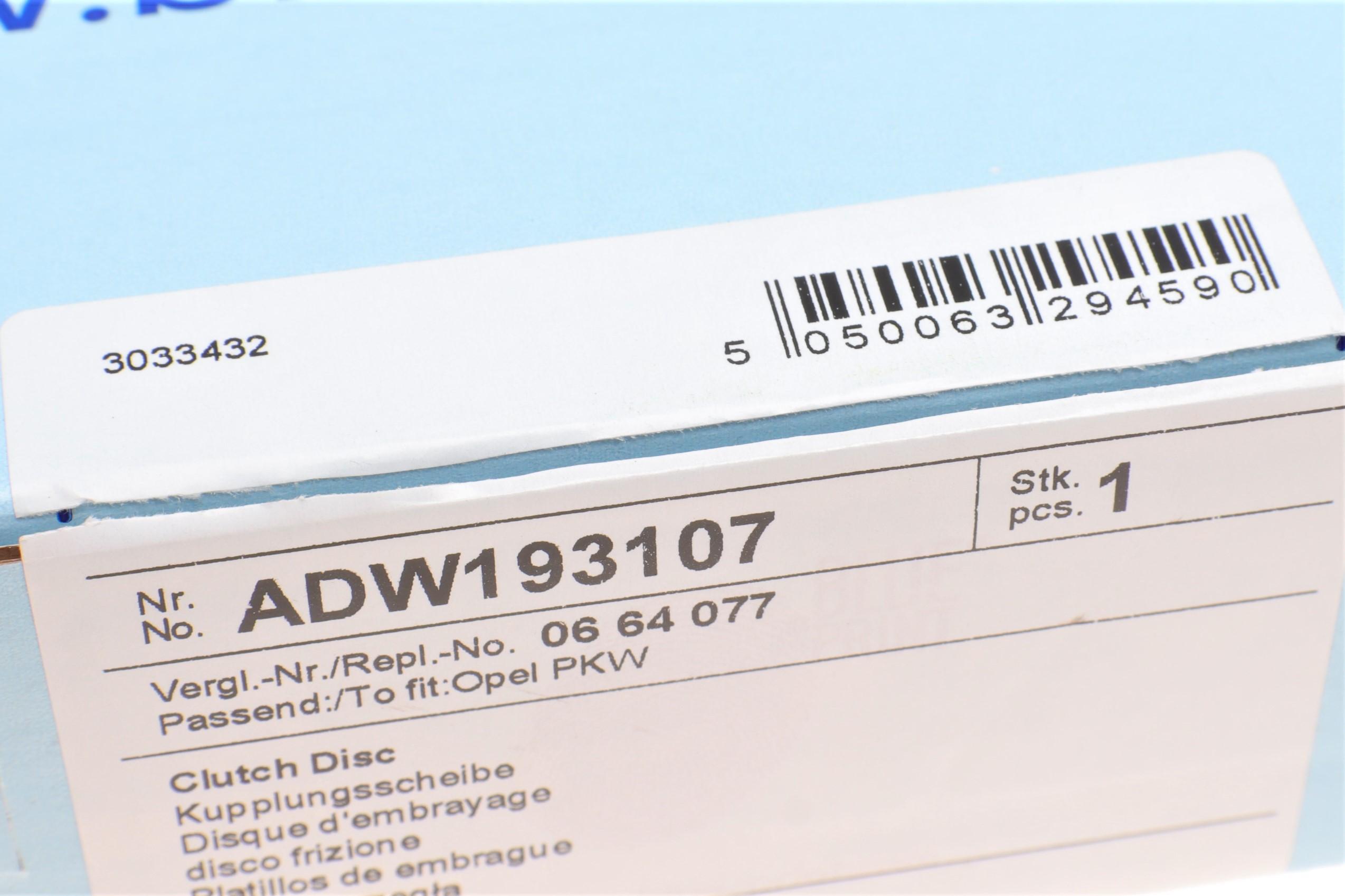 Диск зчеплення Opel Astra/Combo/Vectra 1.4/4.6 91- (d=200mm)