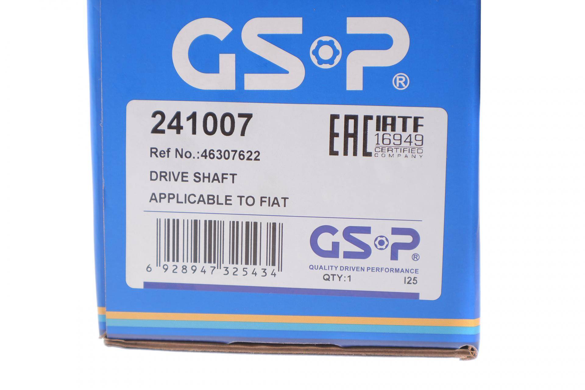 Піввісь Fiat Doblo 1.9D 01- (R) (22x932) d=32