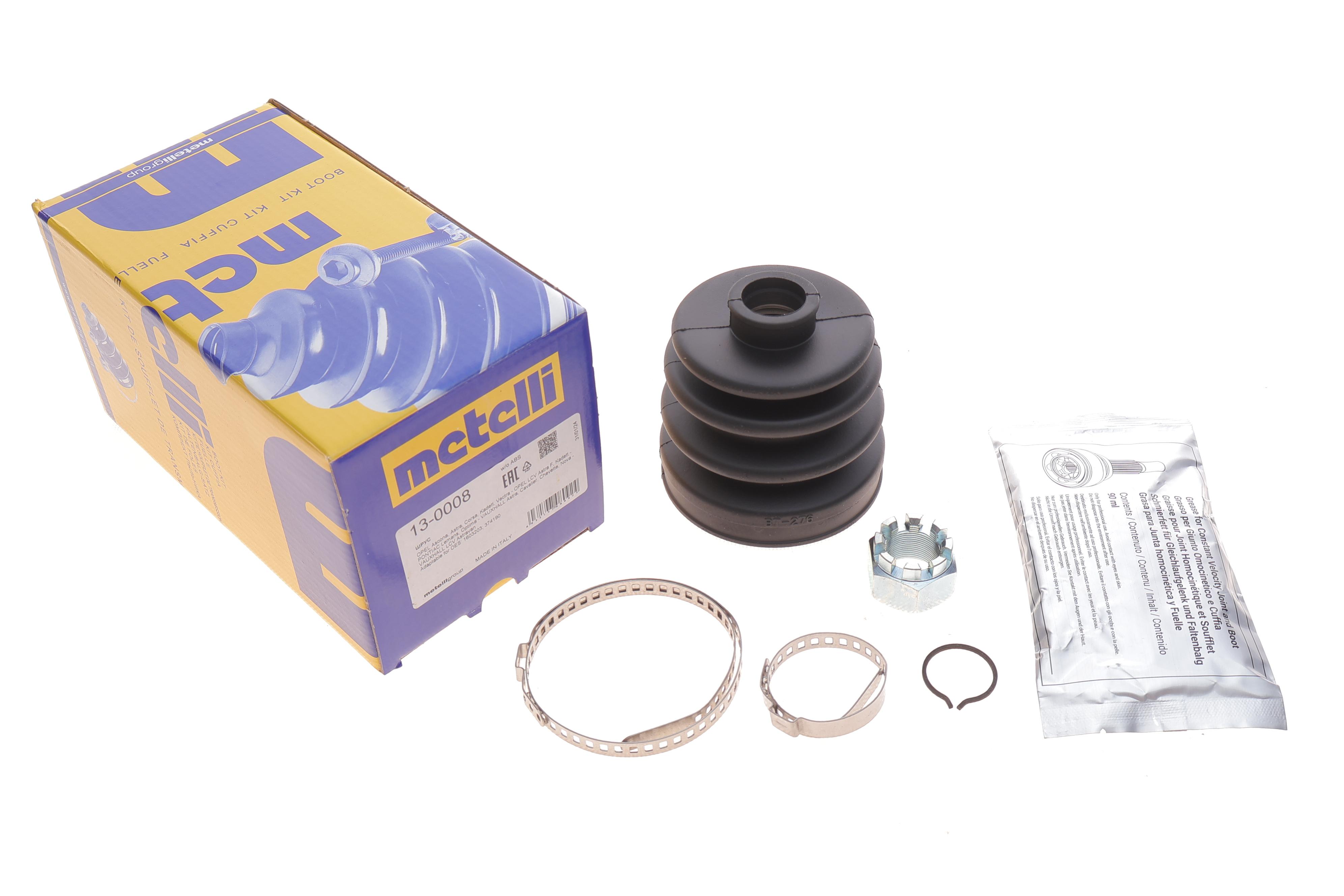 Пильник ШРКШ (зовнішній) Opel Astra F 91-05/Corsa A/Vectra A 88-95/Kadett D/E 79-94 (19х75х82)(к-кт)