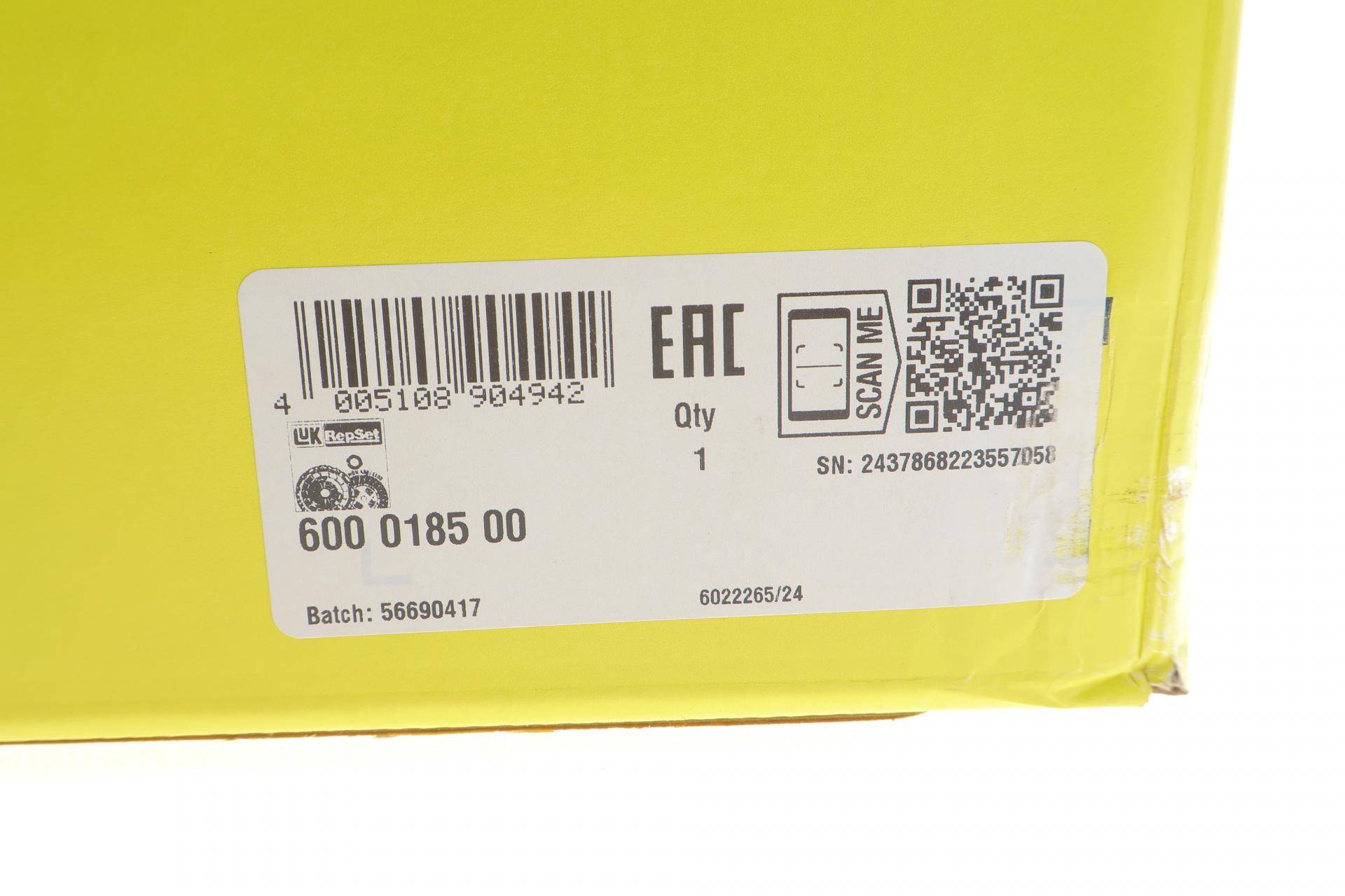 Демпфер + комплект зчеплення Ford Mondeo III 2.0 TDCi/TDDi 00-09