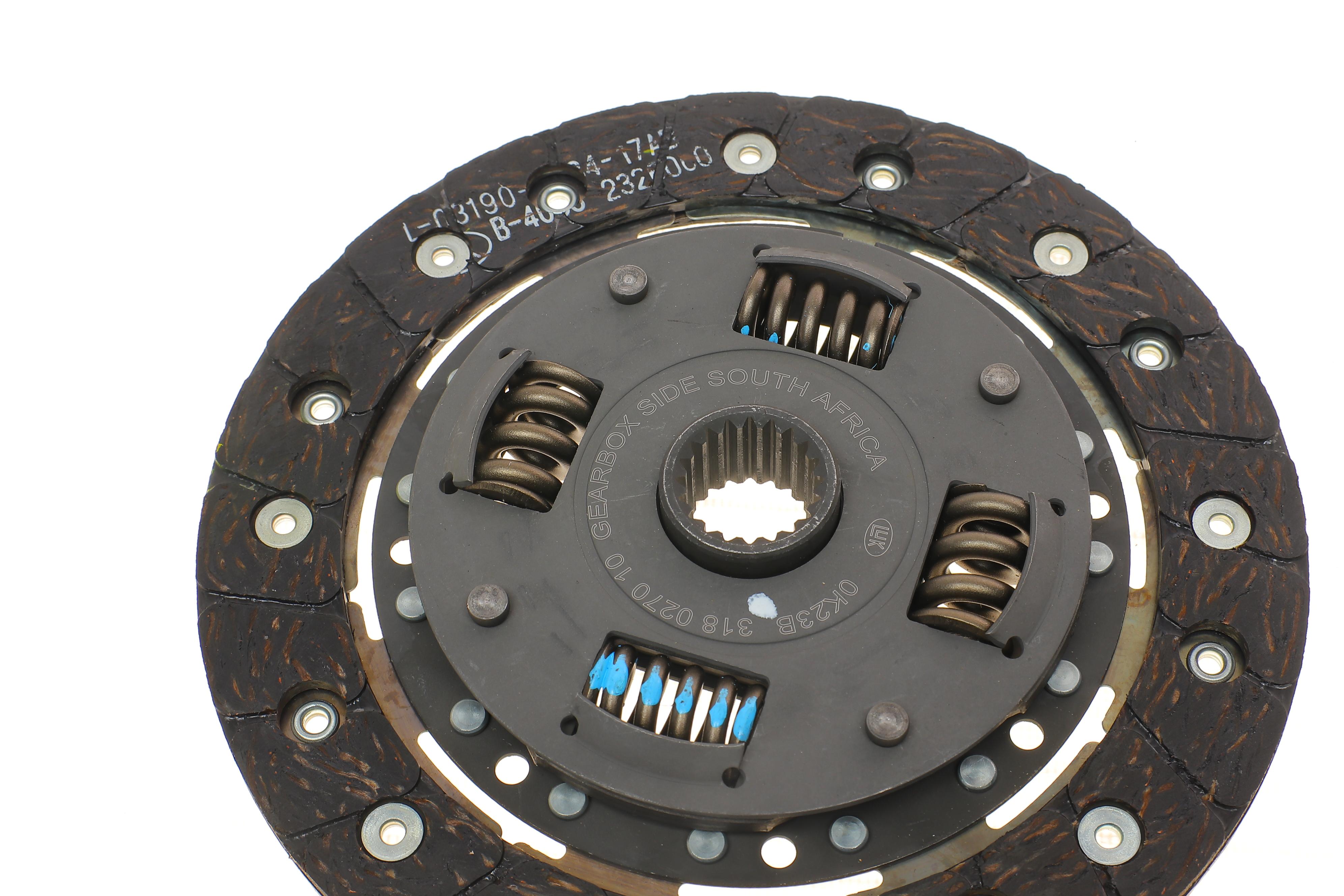 Комплект зчеплення Hyundai Getz 1.1 02-09 (d=180mm) (+вижимний)