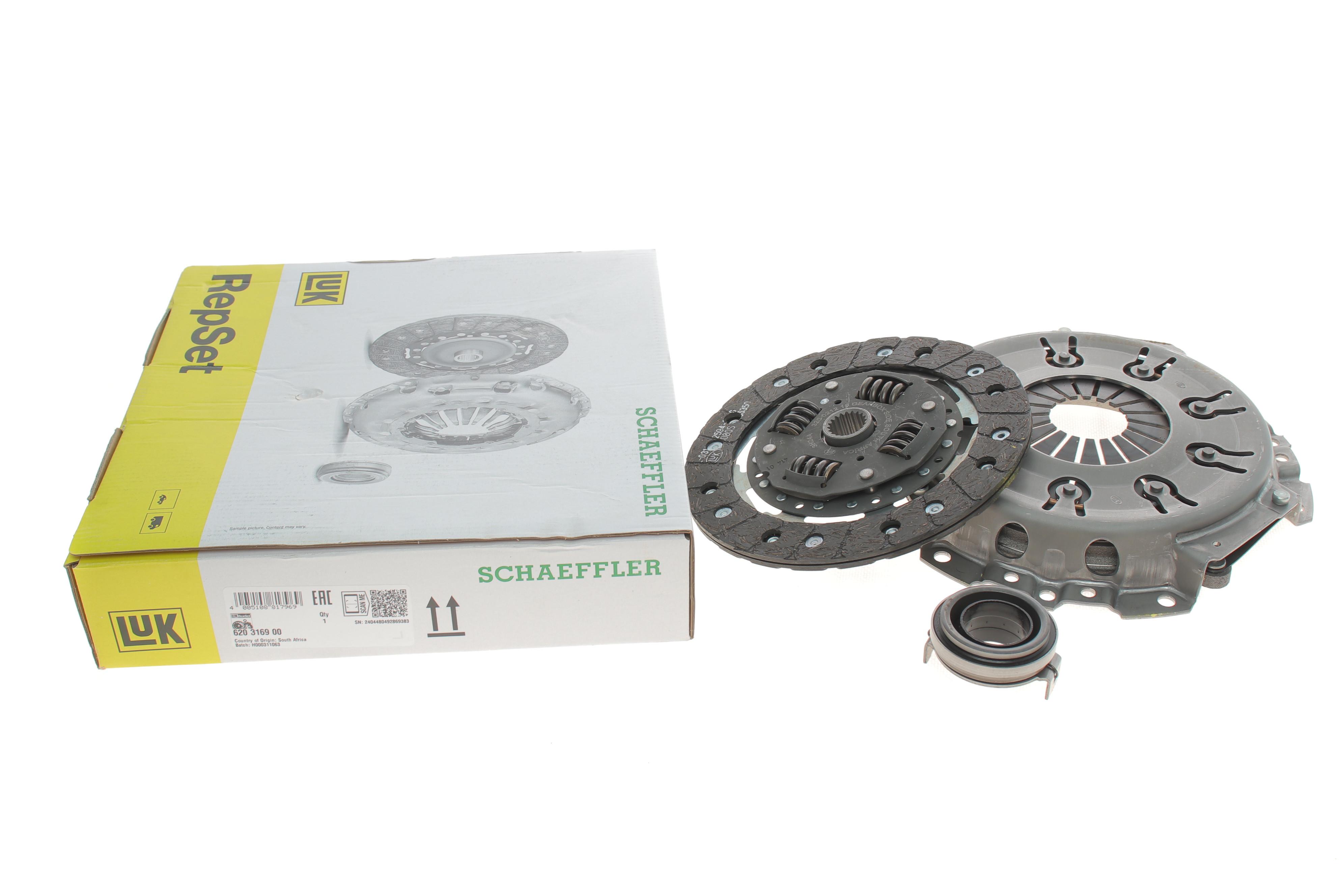 Комплект зчеплення Mitsubishi Lancer 1.3/1.6 03- (d=200)