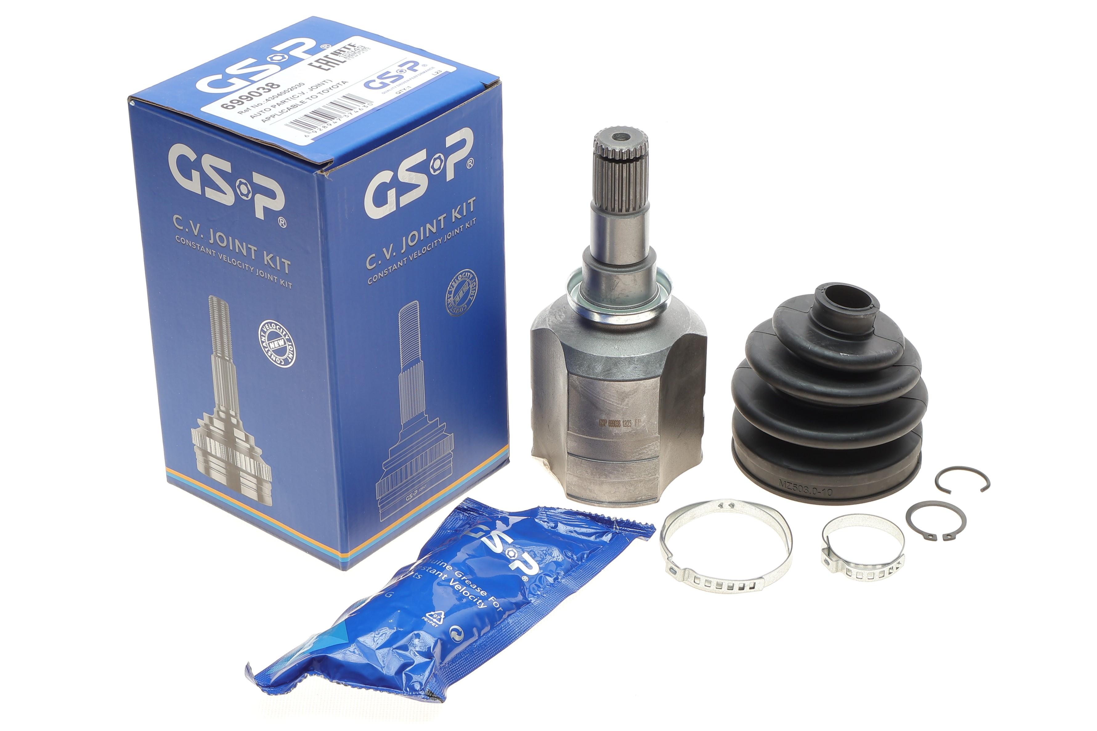 ШРКШ (внутрішній) Toyota Avensis 00-08/Corolla 1.4/1.6 VVT-i 97-08 (23x23x173) (L)