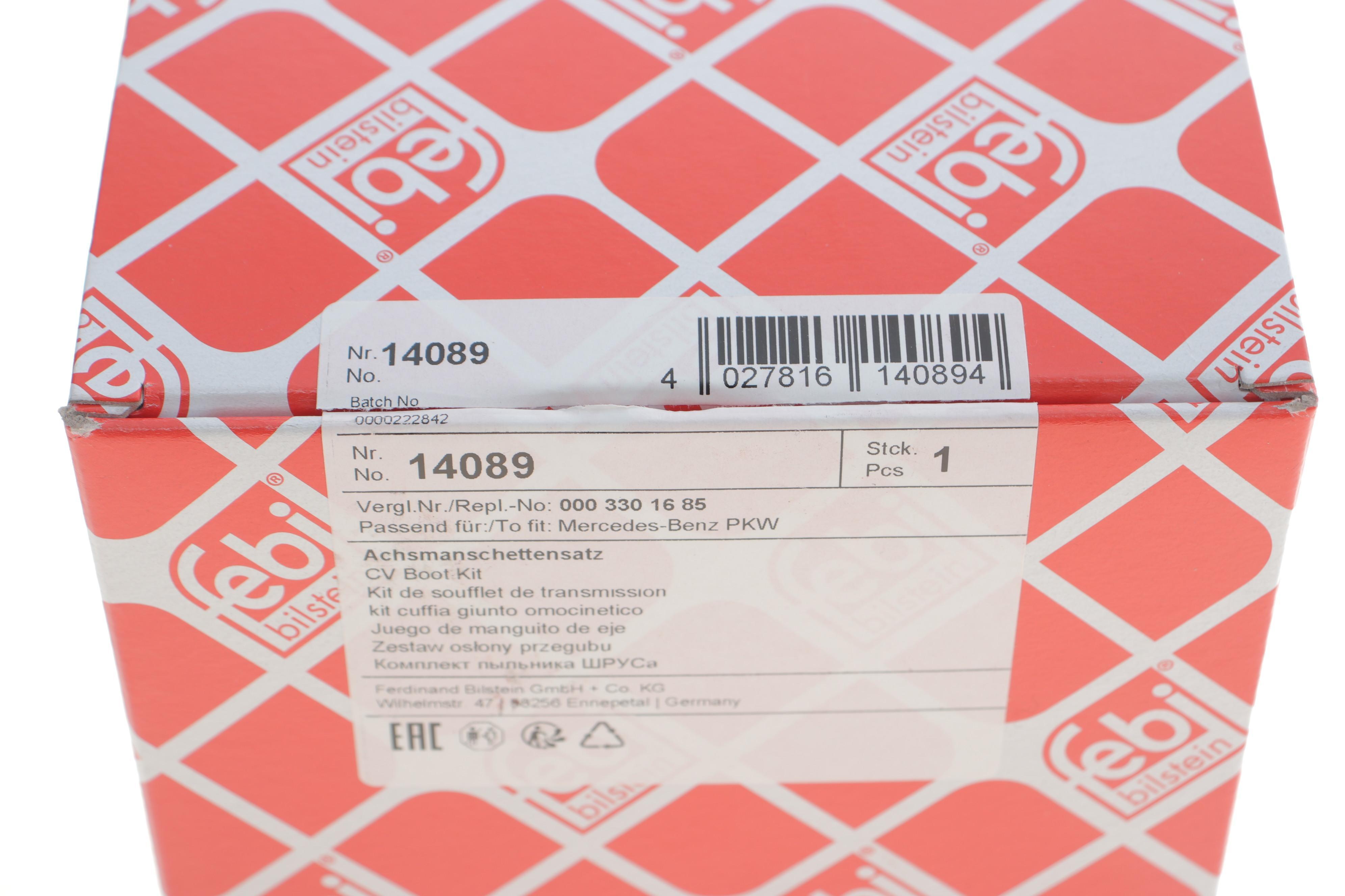 Пильник ШРКШ (зовнішній) MB Vito (W638) TDI 96-