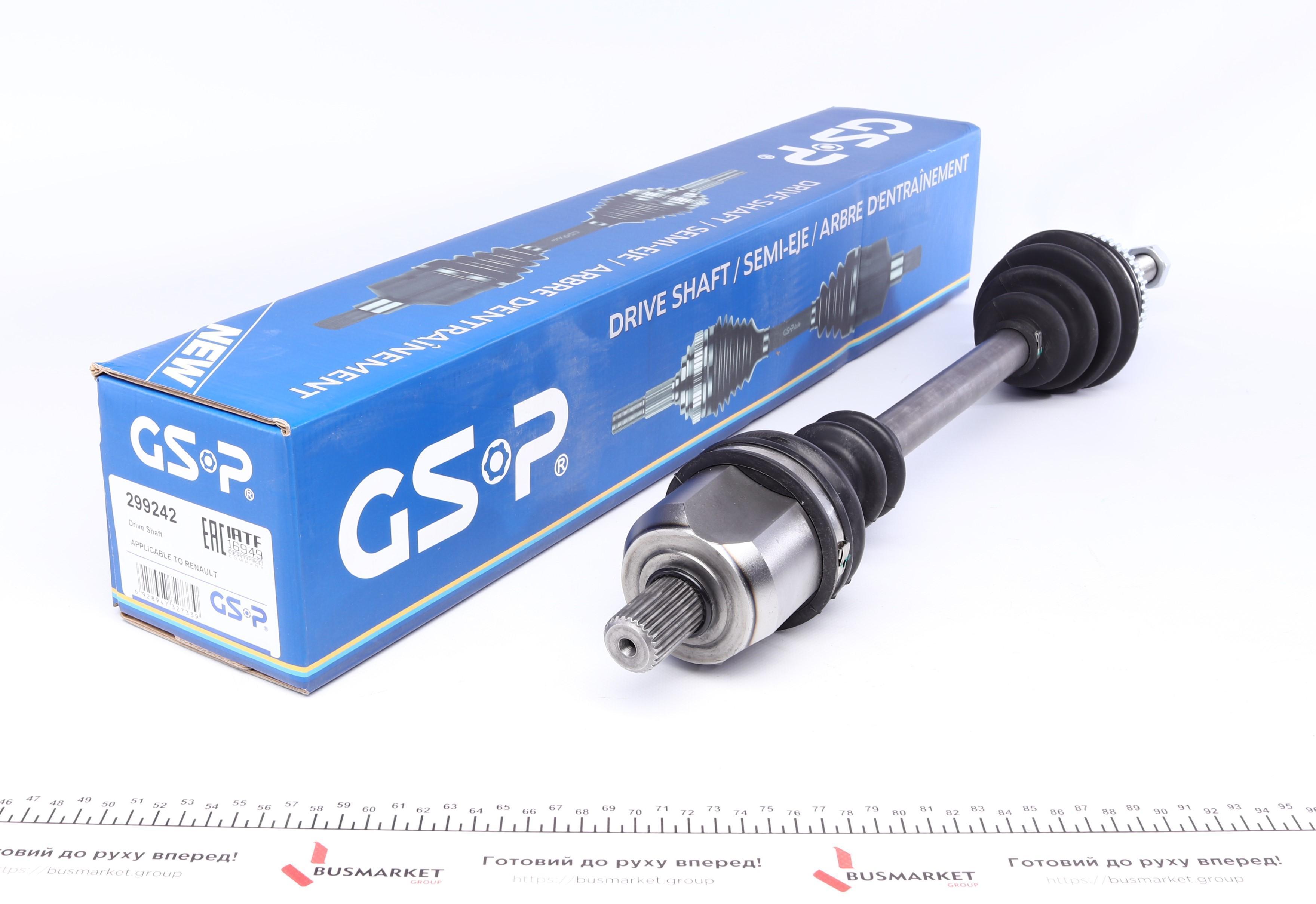 Піввісь Renault Kangoo 1.2-1.6 16V 98- (L) (21x26x621x44T) (+ABS)