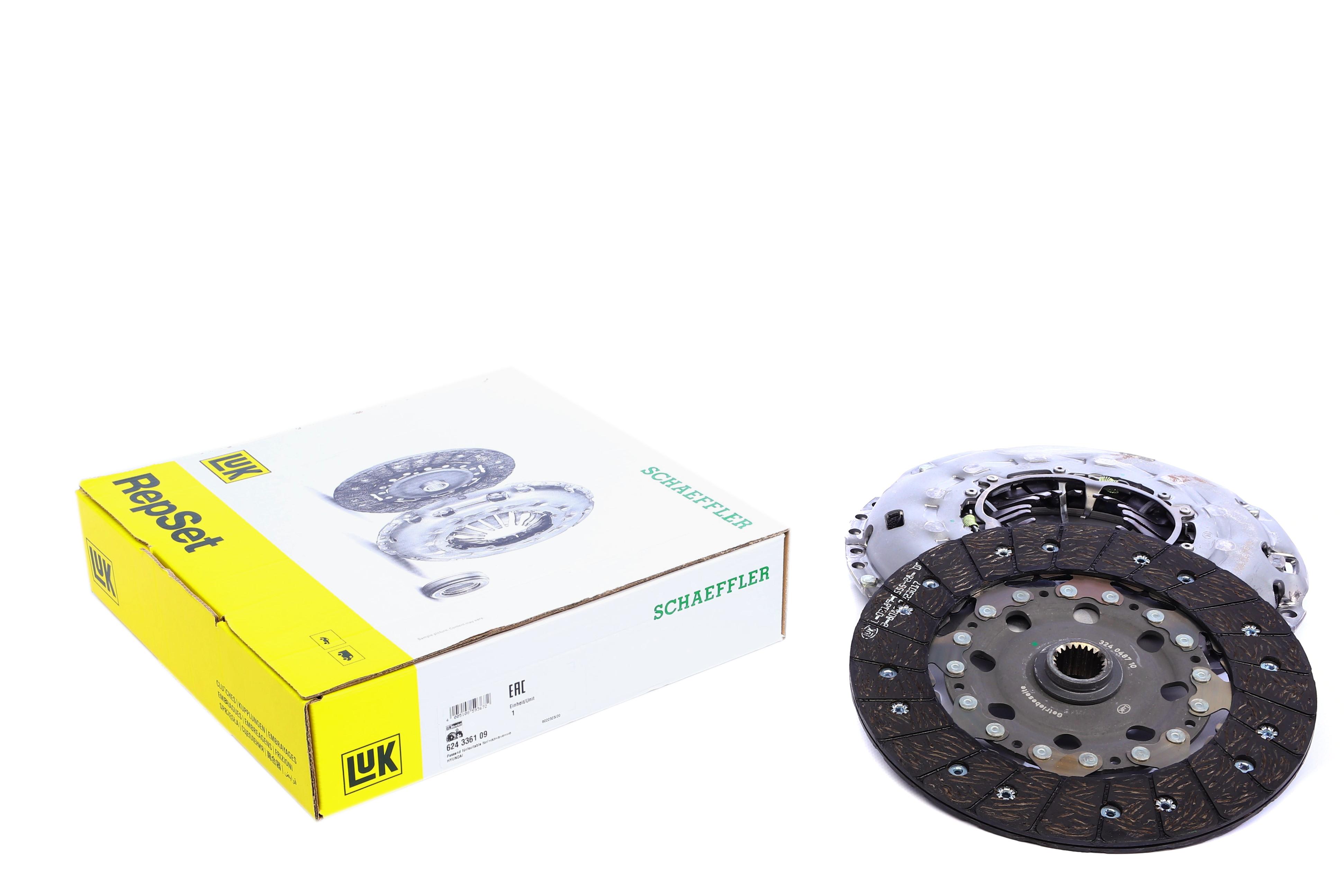 Комплект зчеплення Hyundai Santa Fe I/II 2.7 04-12, 125/129/139kw