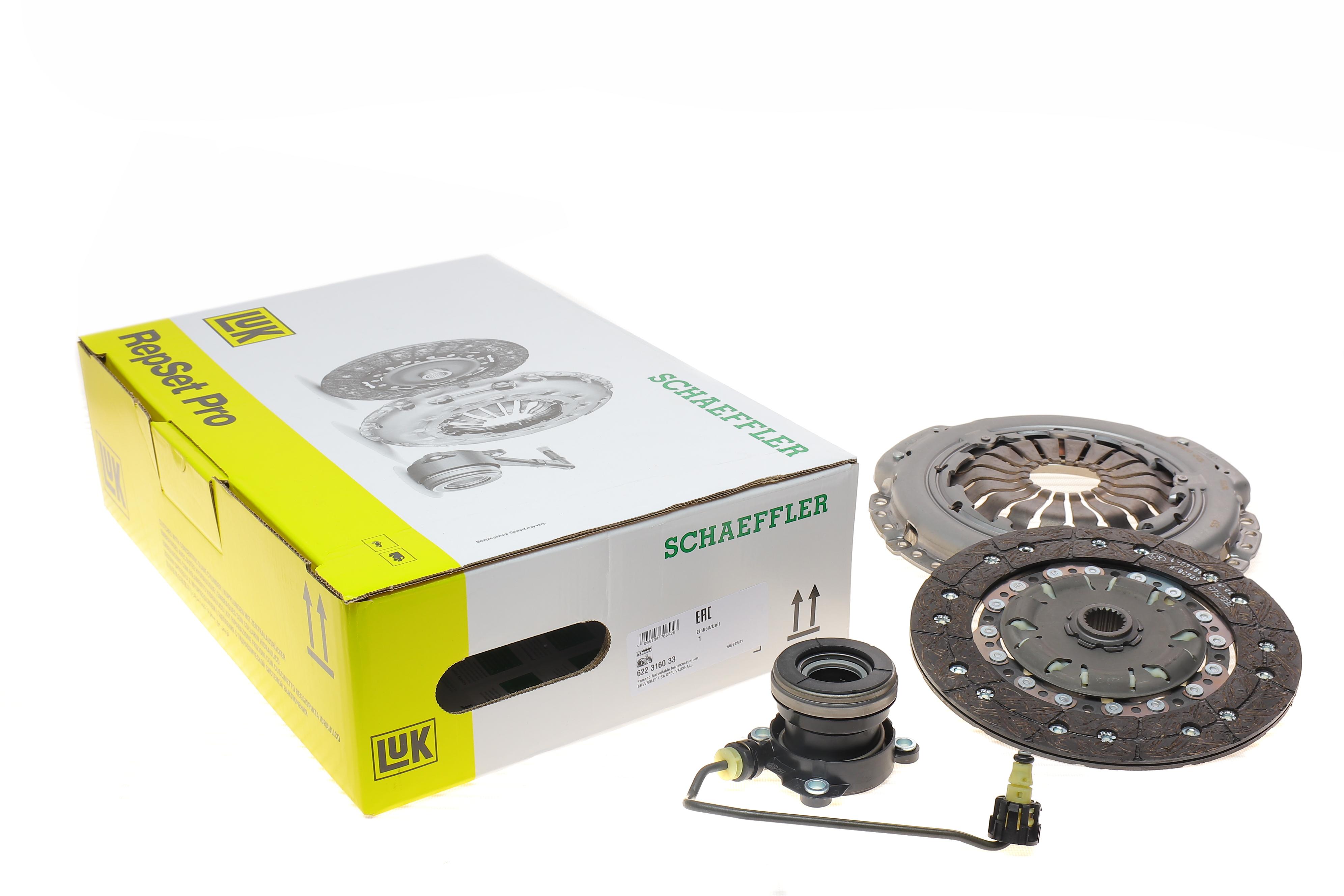 Комплект зчеплення Opel Astra J 1.4 Turbo/LPG 09-, 88/103kw