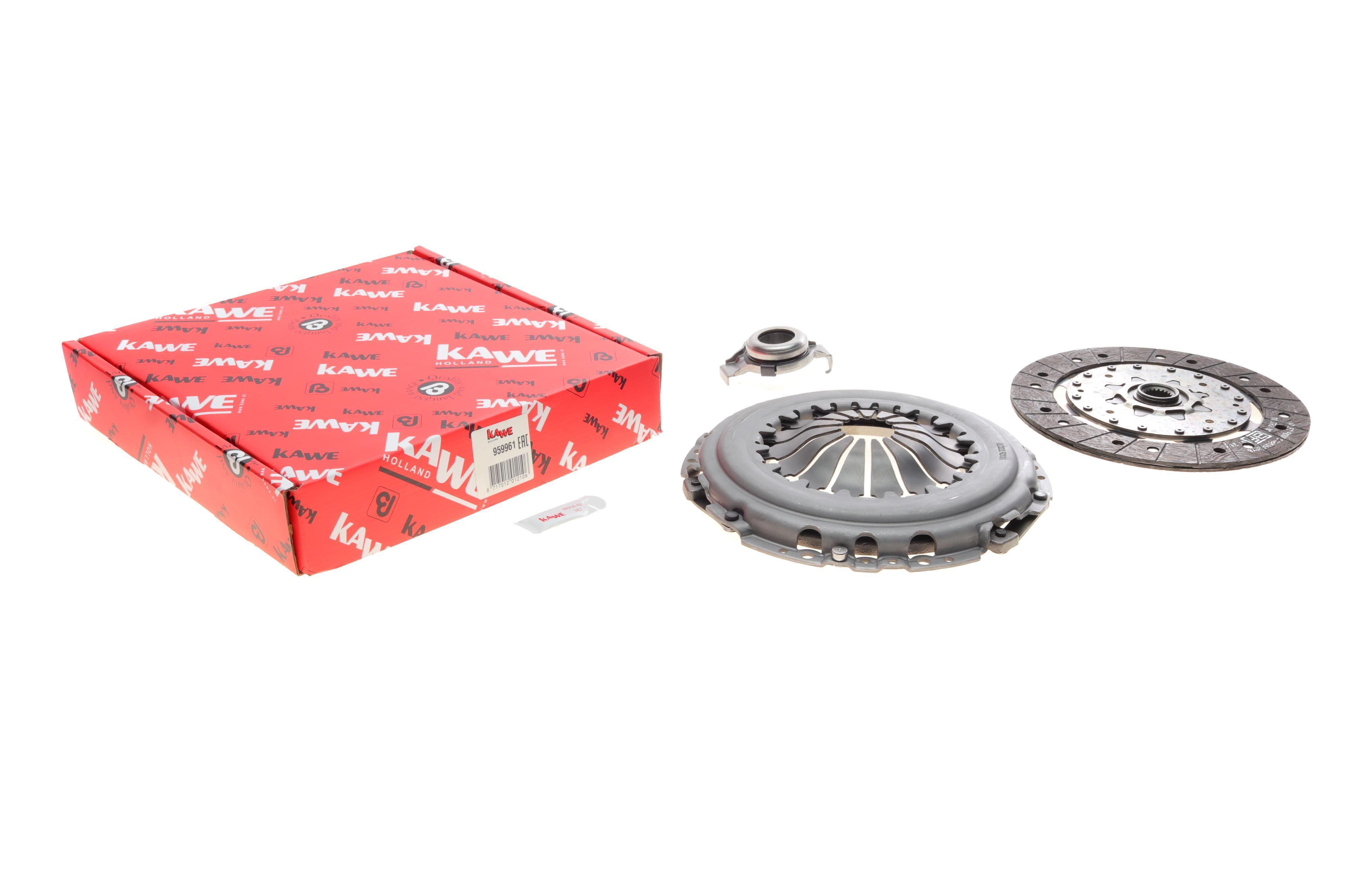 Комплект зчеплення Fiat Doblo 1.9 JTD 01- (d=230mm) (+вижимний) (Valeo всередині) (замінено 961896)