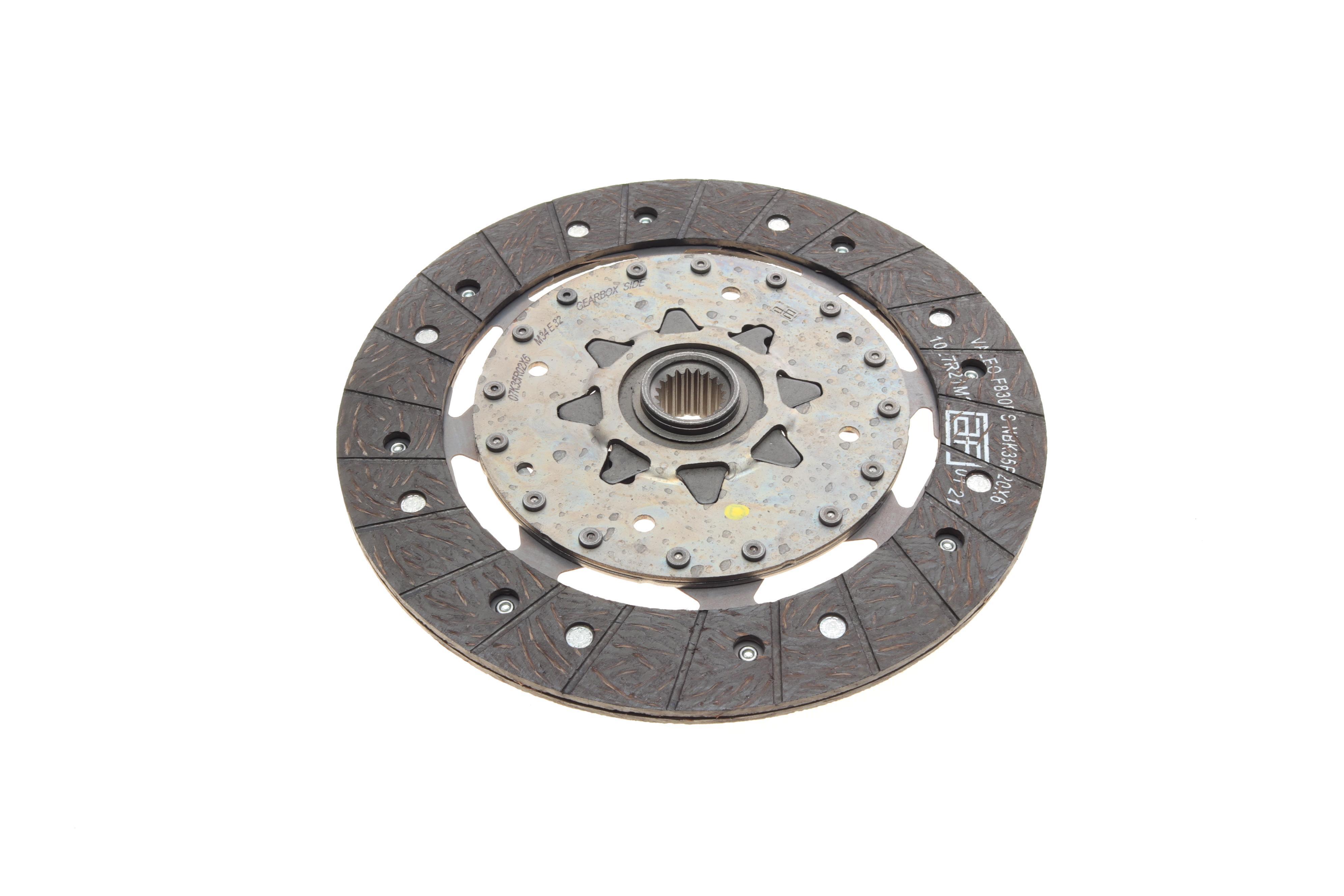 Комплект зчеплення Fiat Doblo 1.9 JTD 01- (d=230mm) (+вижимний) (Valeo всередині) (замінено 961896)