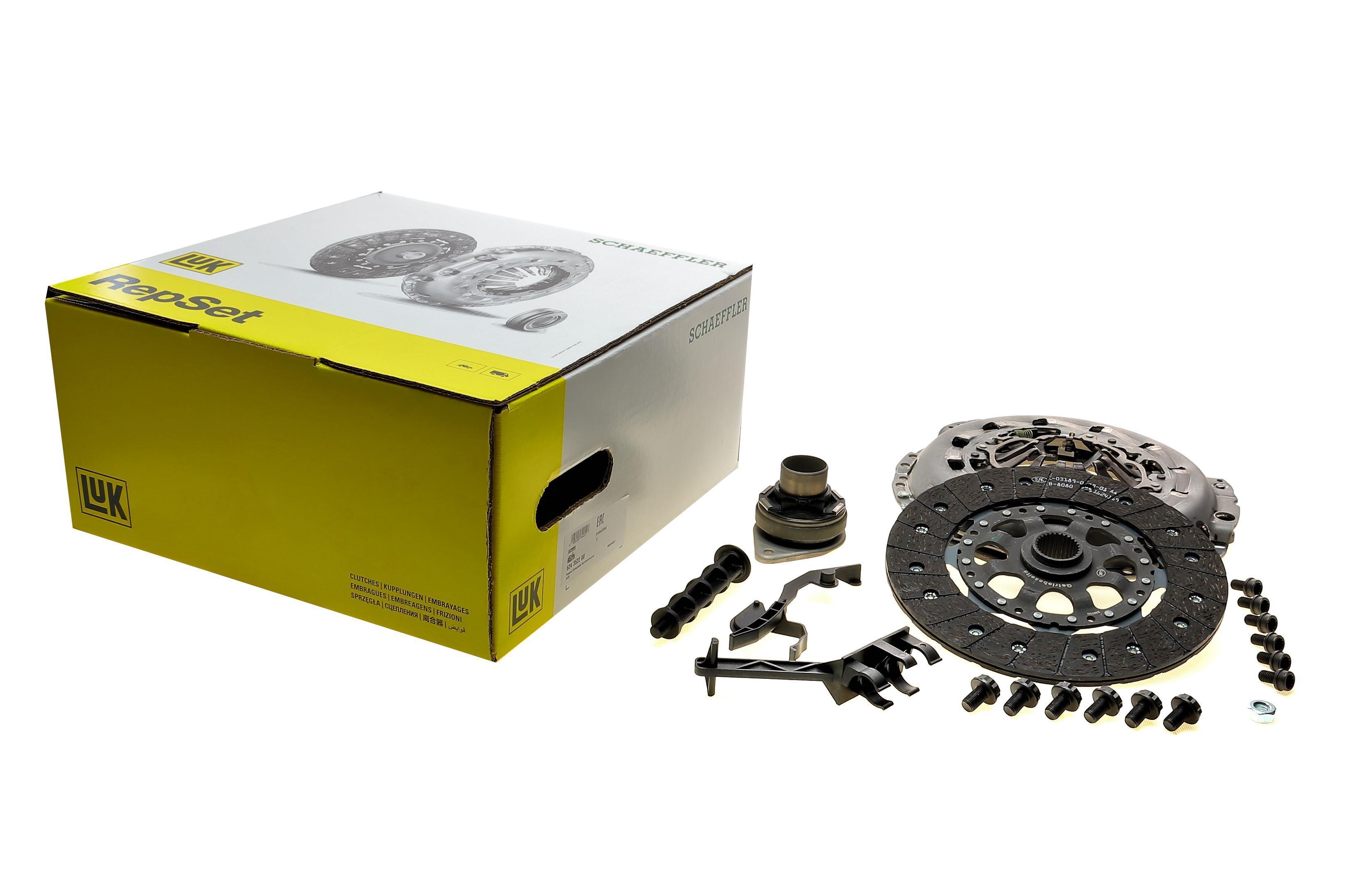 Комплект зчеплення Audi A4/A5/A6 1.8/2.0/2.8 TFSI 08-17