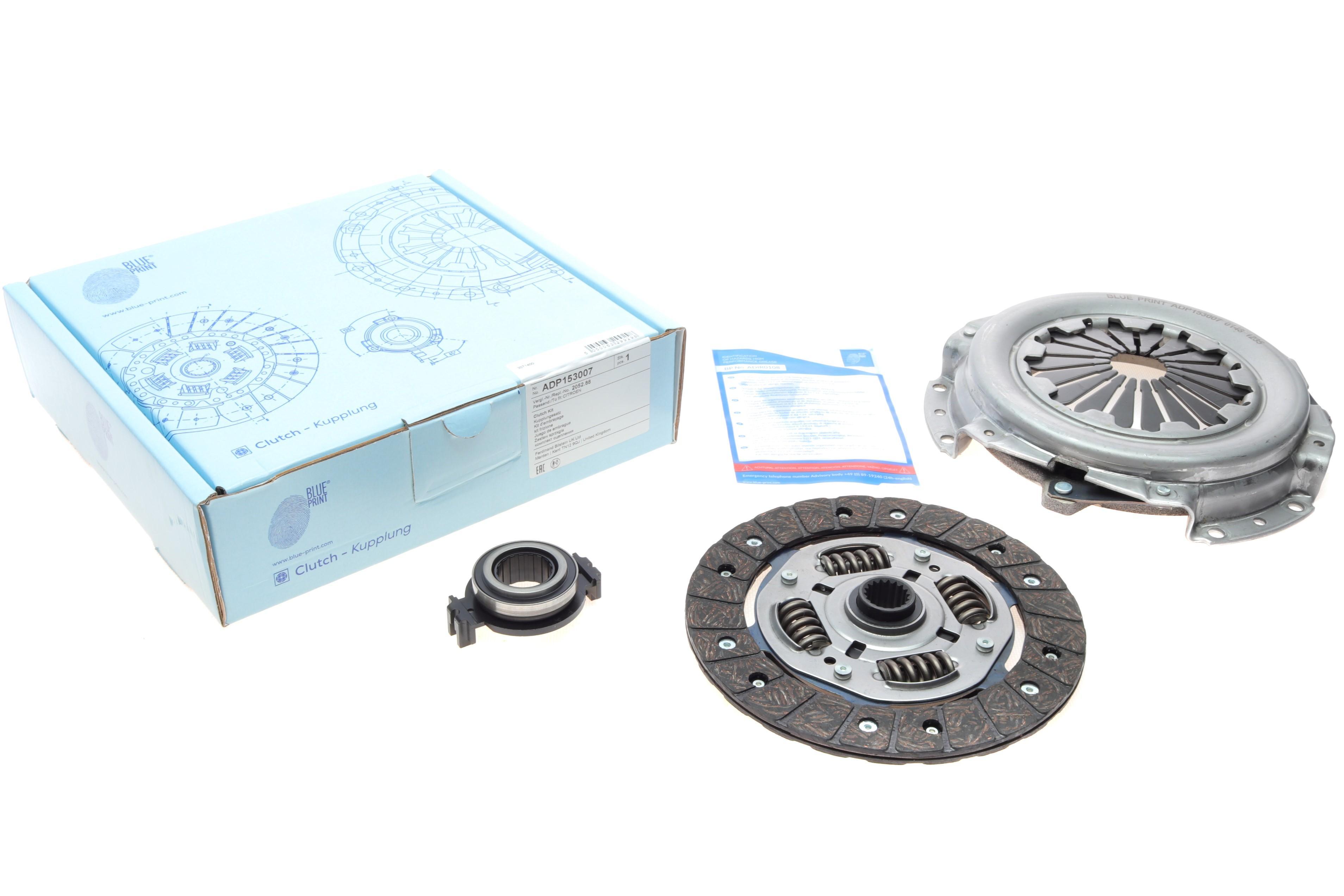 Комплект сцепления Citroen Xsara/Peugeot 106/306 1.0-1.4 -04 (d=181mm) (+выжимной)