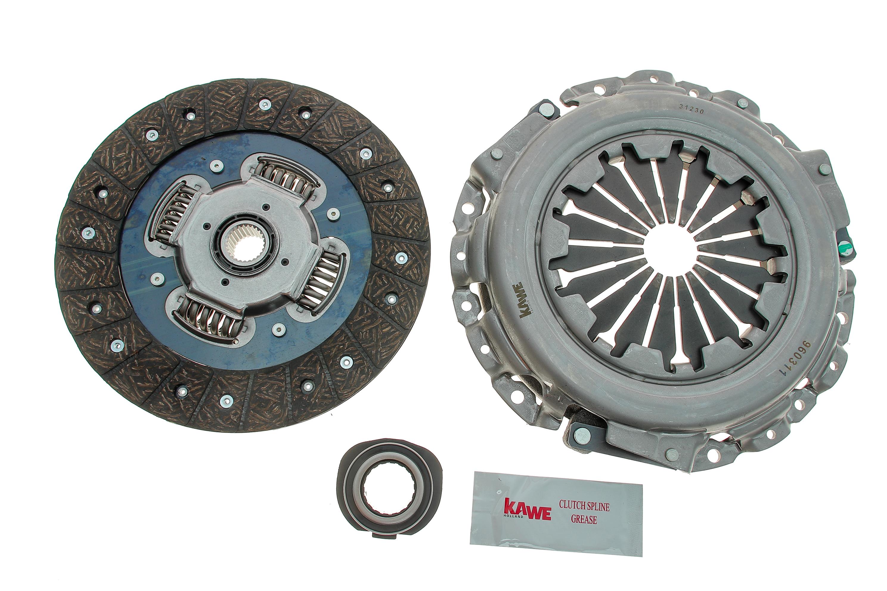 Комплект зчеплення Renault Kangoo 1.9dCi 00- (d=215mm) (+вижимний)