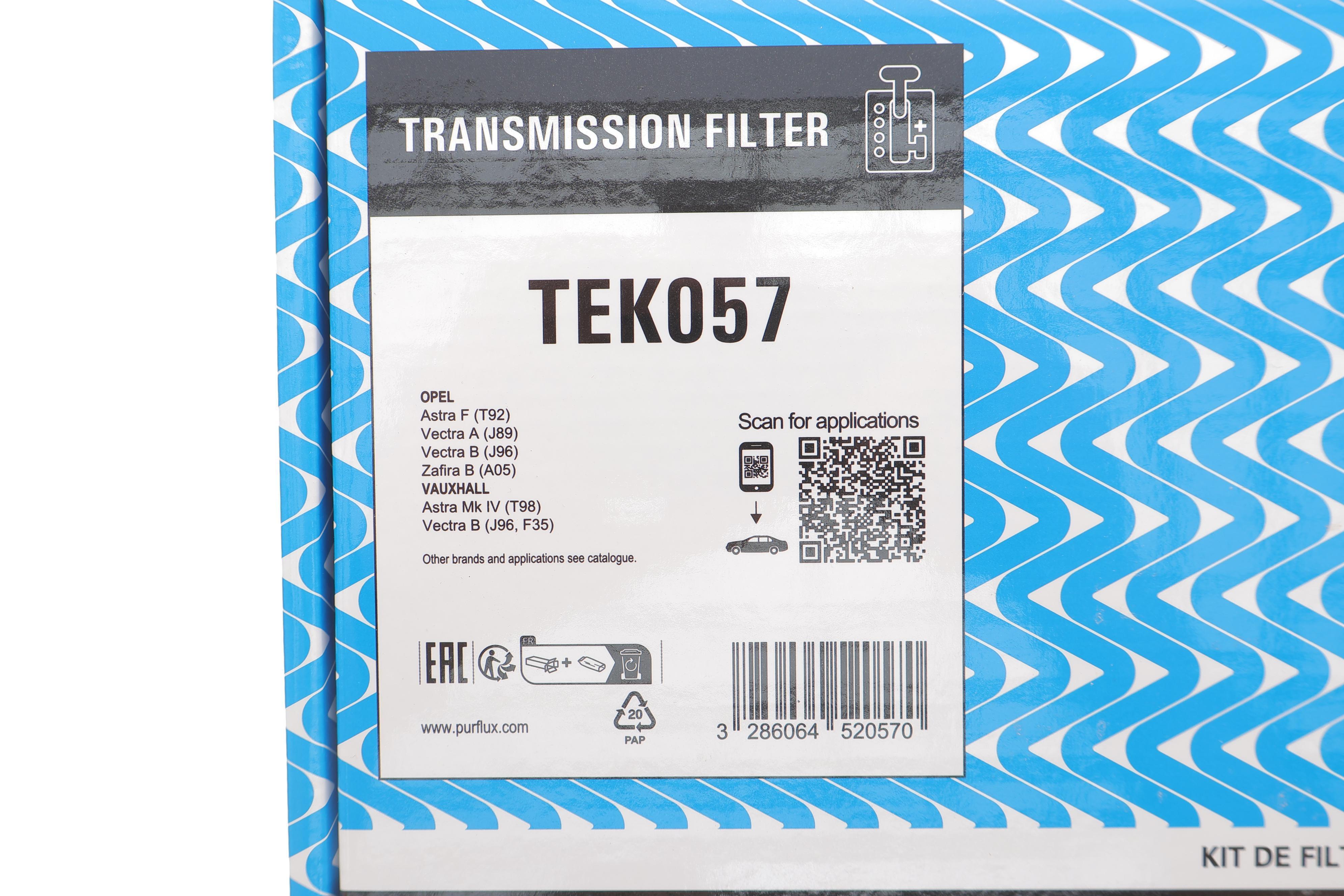 Фільтр АКПП Opel Astra F/G/Vectra A/B 91-05 (з прокладкою)