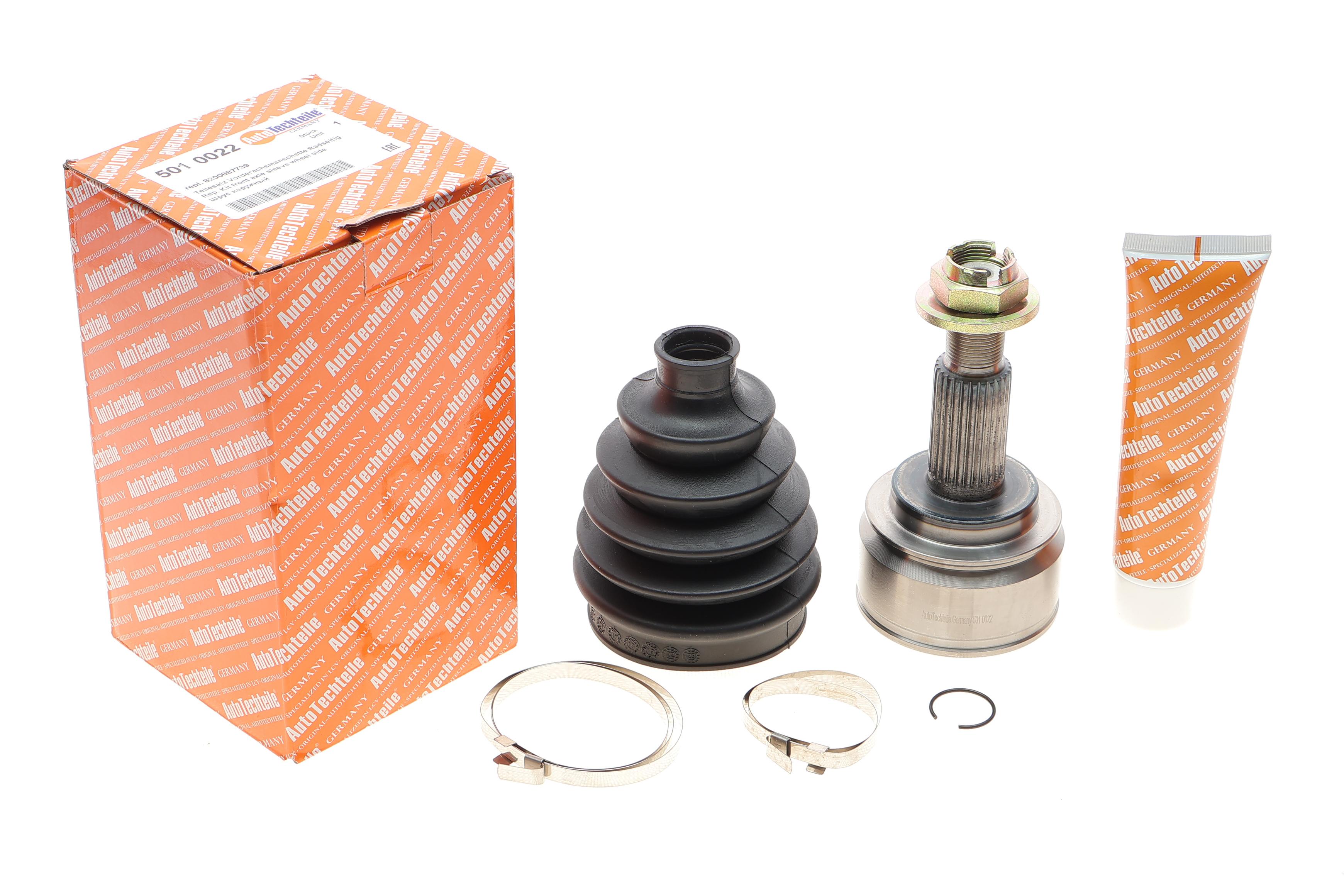 ШРКШ (зовнішній) Renault Kangoo 1.6/1.5DCI 08- (27/22)