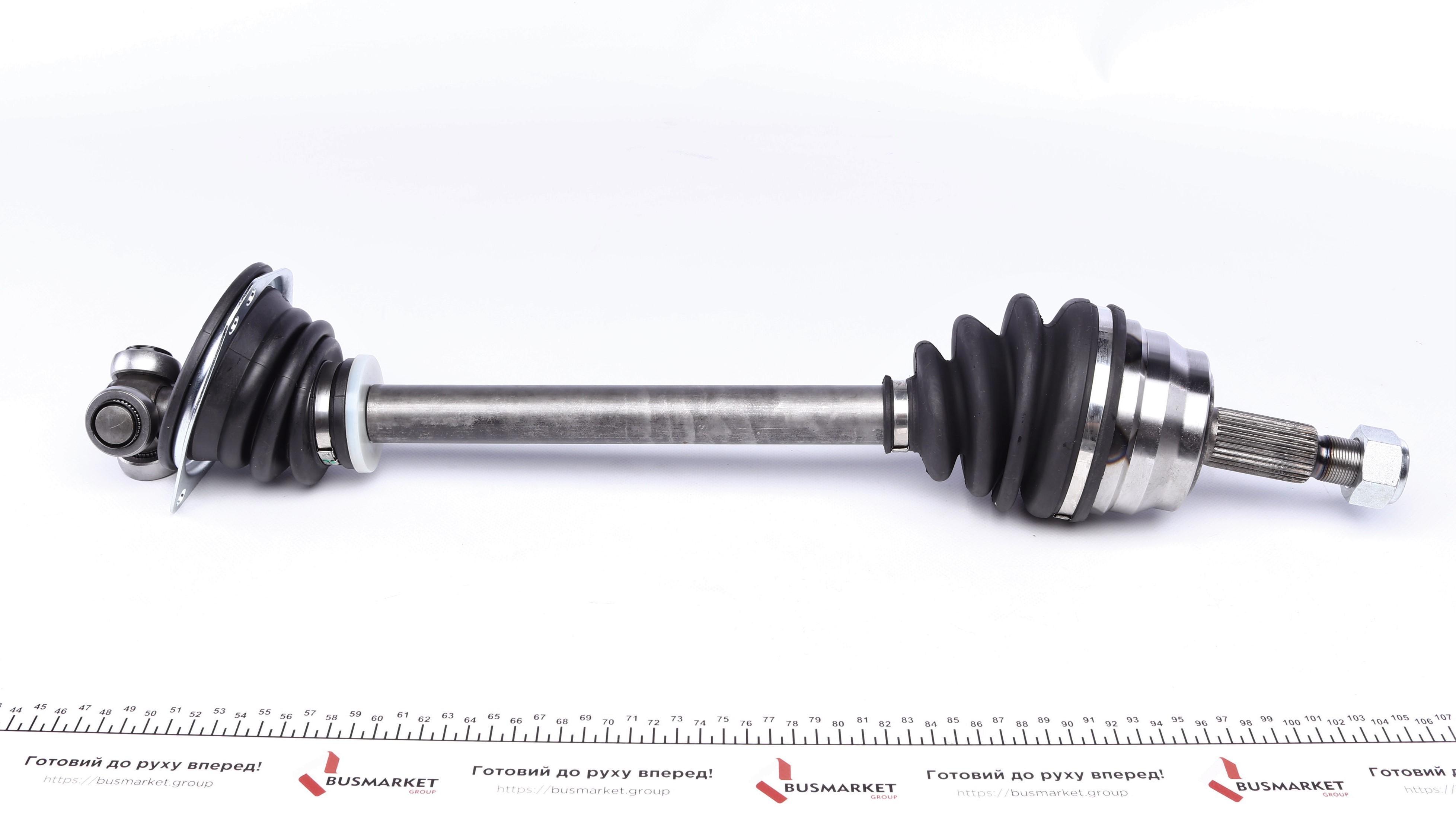 Піввісь Opel Movano 2.5 DTI 01- (L) (28x663) d=37