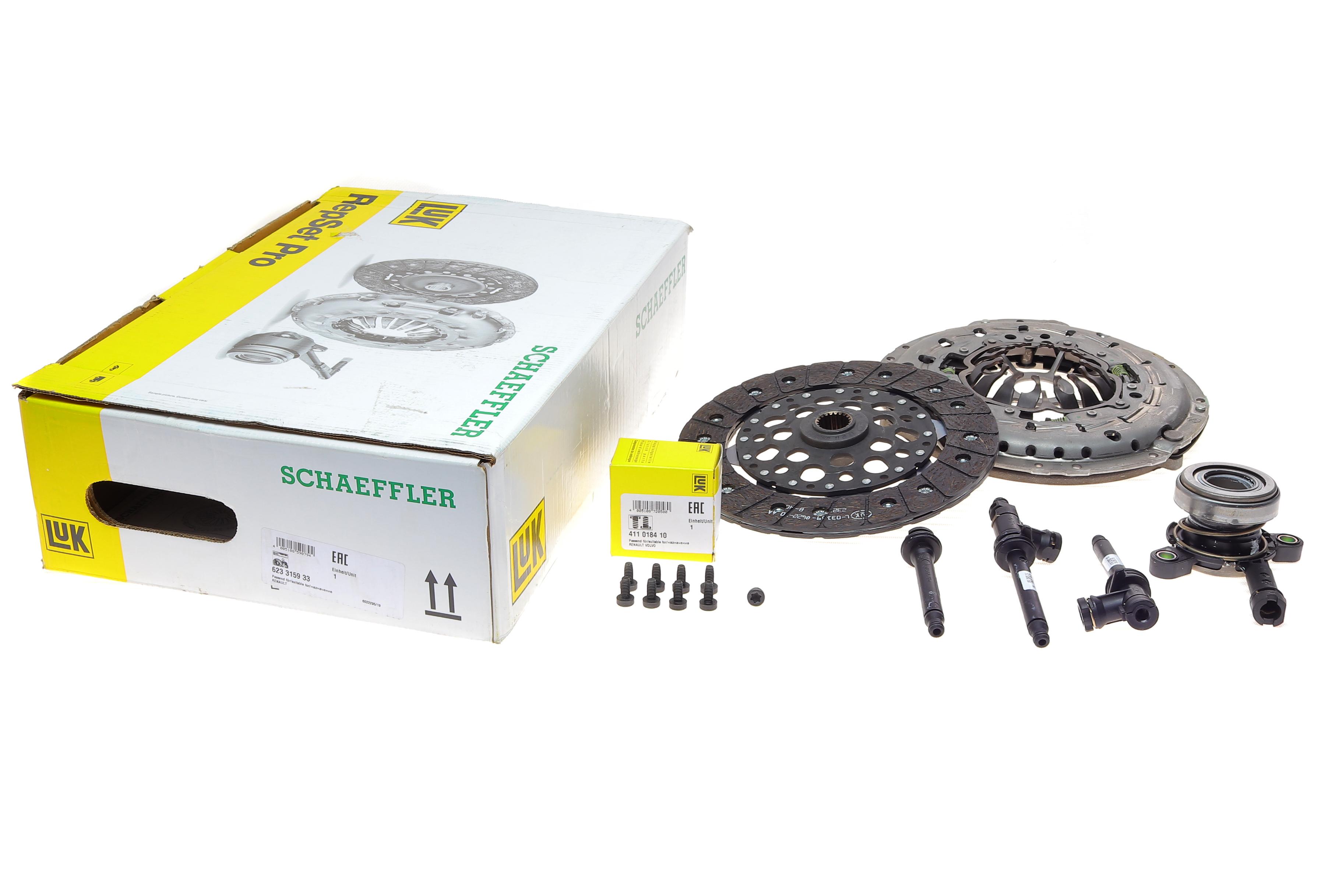 Комплект зчеплення Renault Trafic 2.5dCi/DTi, 01-, 99kw, d=230mm, G9U 730