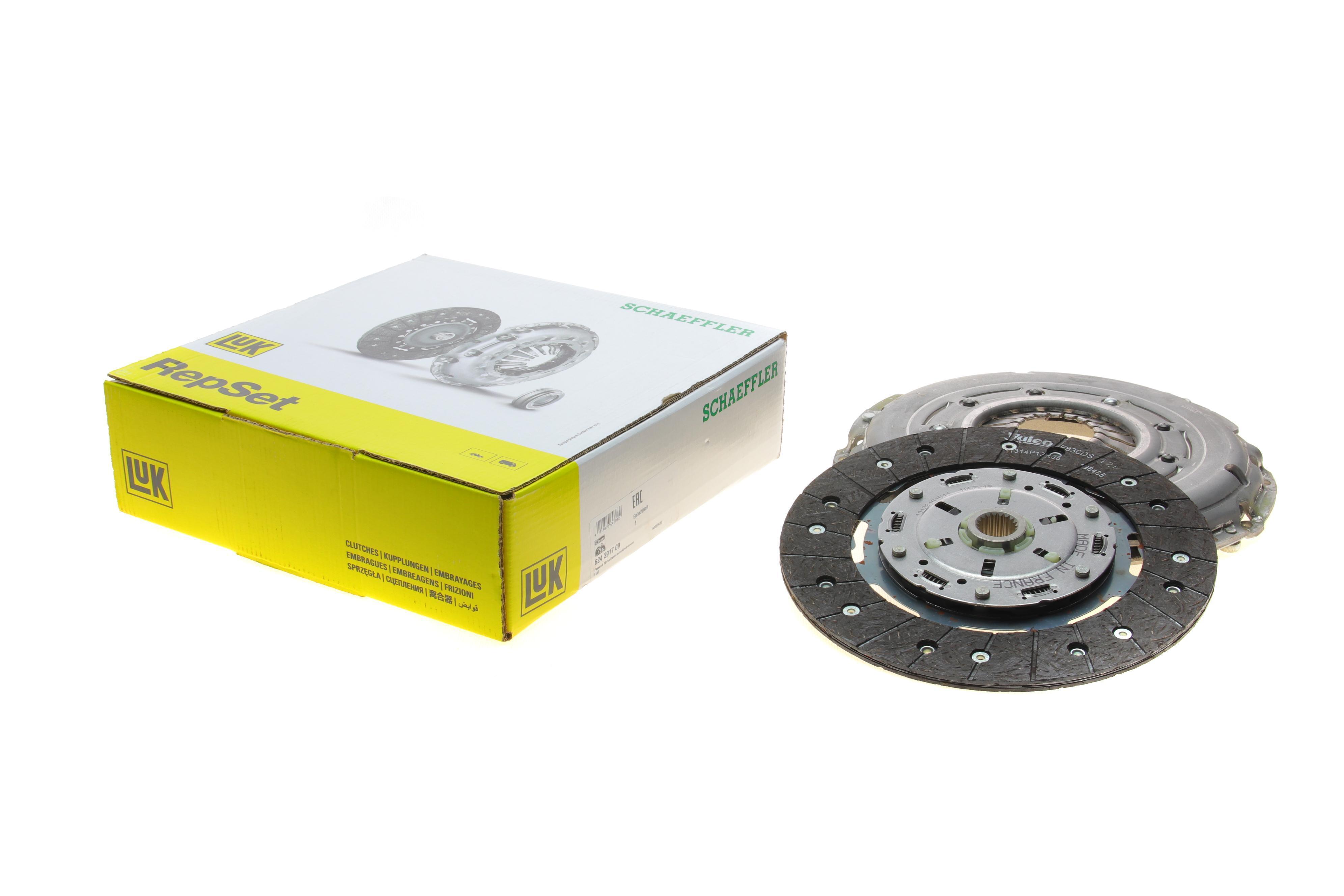 Комплект зчеплення Fiat Tipo 1.6D Multijet, 10/15-, 84/88/96kw