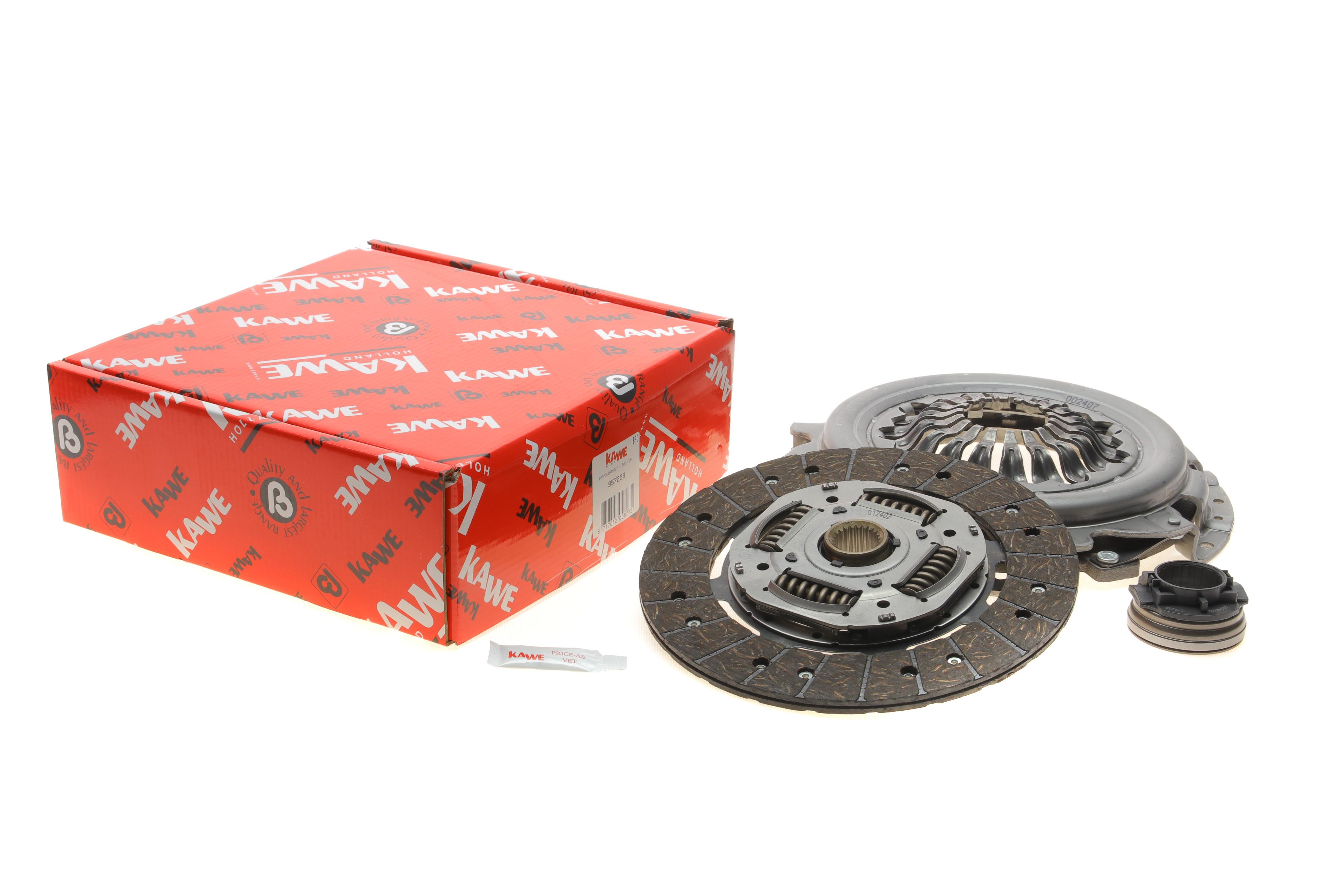 Комплект зчеплення Ford Transit 2.5TD 86-00 (d=242mm) (+вижимний)