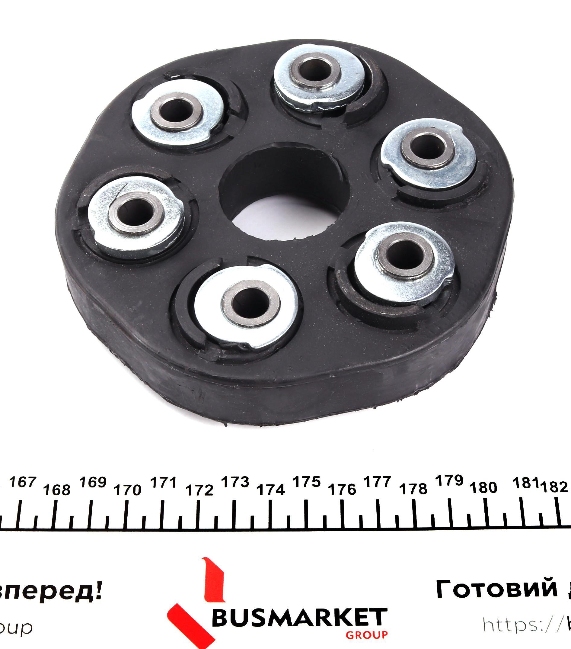 Муфта кардана еластична MB E-class (W124) -96 (к-кт з болтами)