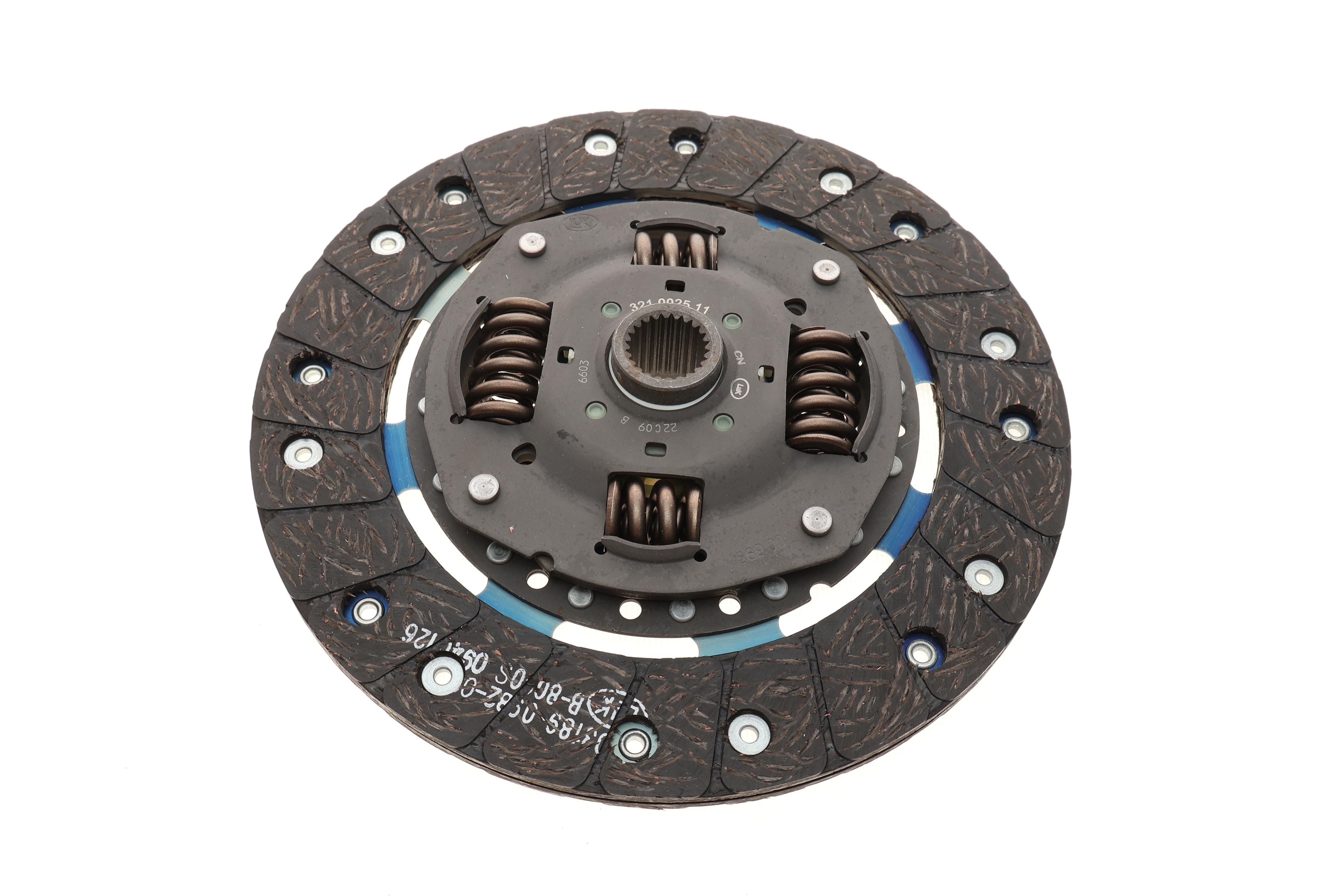 Диск зчеплення VW Golf/Jetta 1.6TD/1.9D 83-99 (d=210mm)