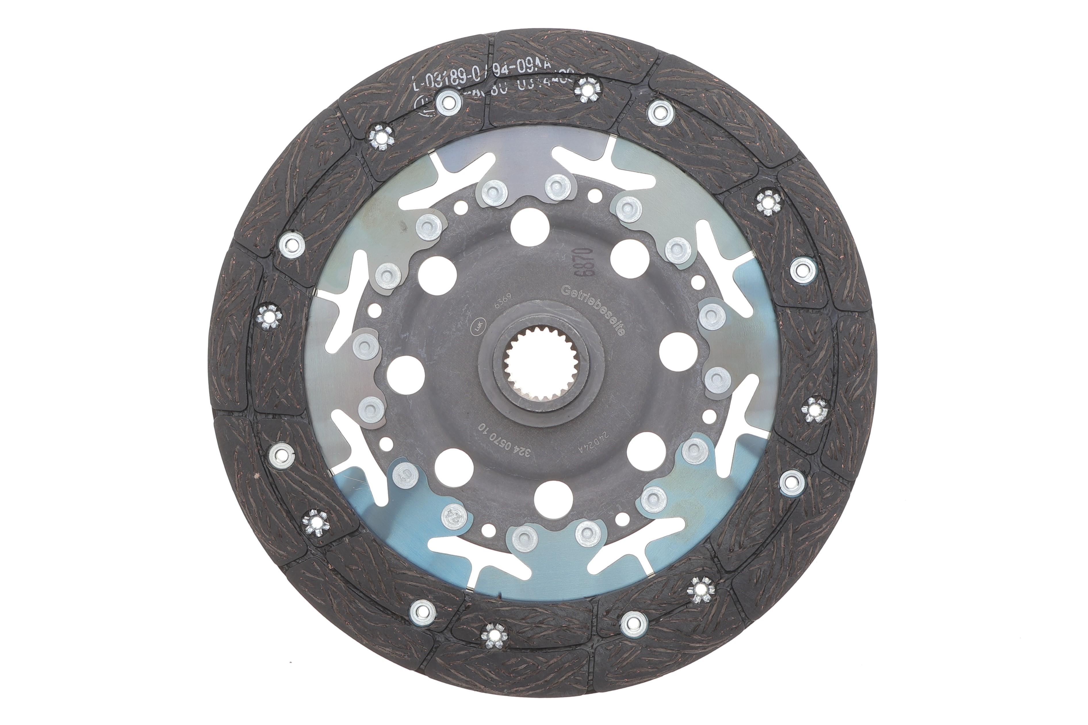 Комплект зчеплення Hyundai ix35 2.0 CRDi 10-15 (d=240mm)