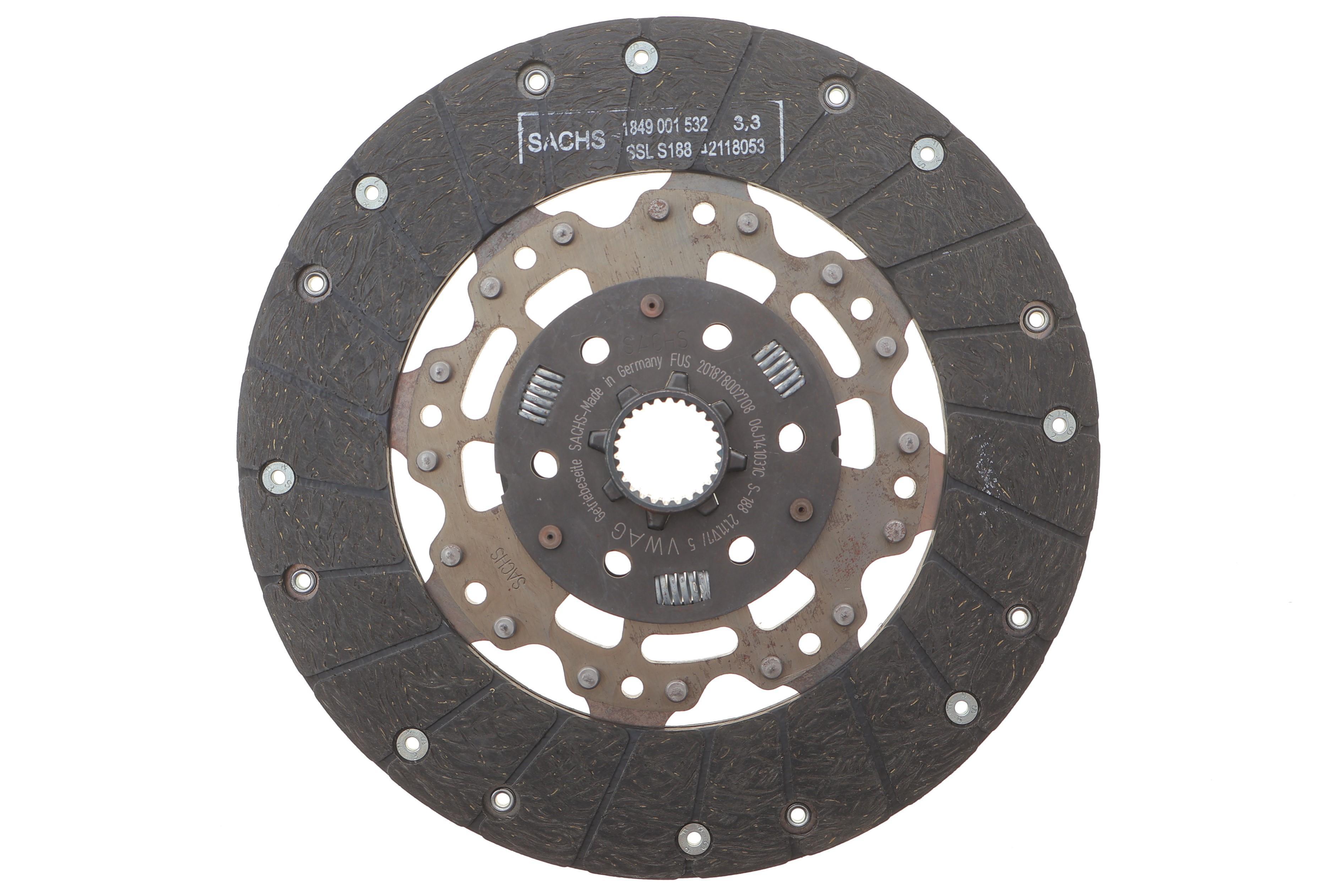 Комплект зчеплення VW Tiguan 2.0 TFSI 07-18