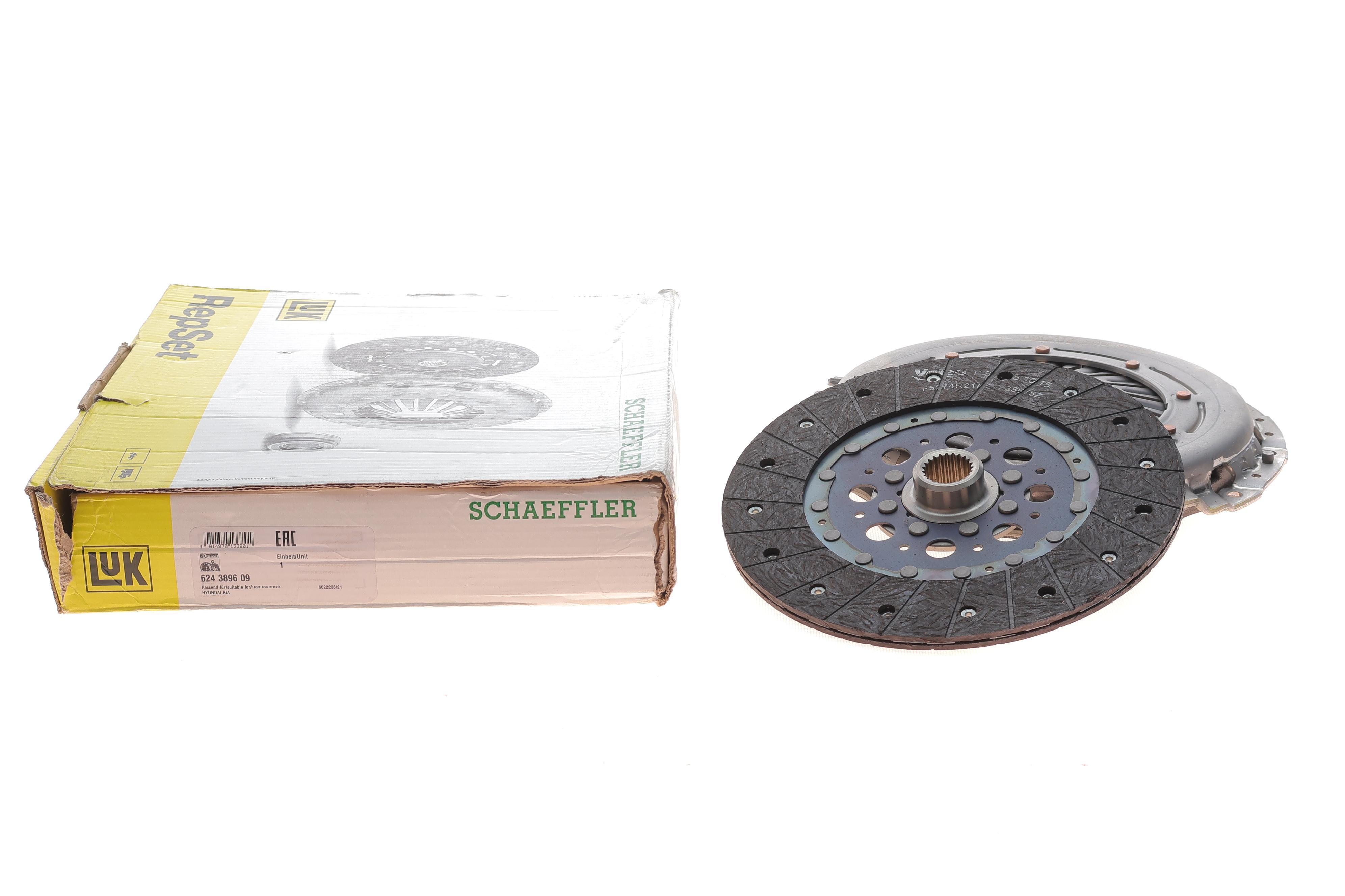 Комплект зчеплення Hyundai Sonata V 2.0GLSI/2.4 08-10/KIA Optima 2.4 10-