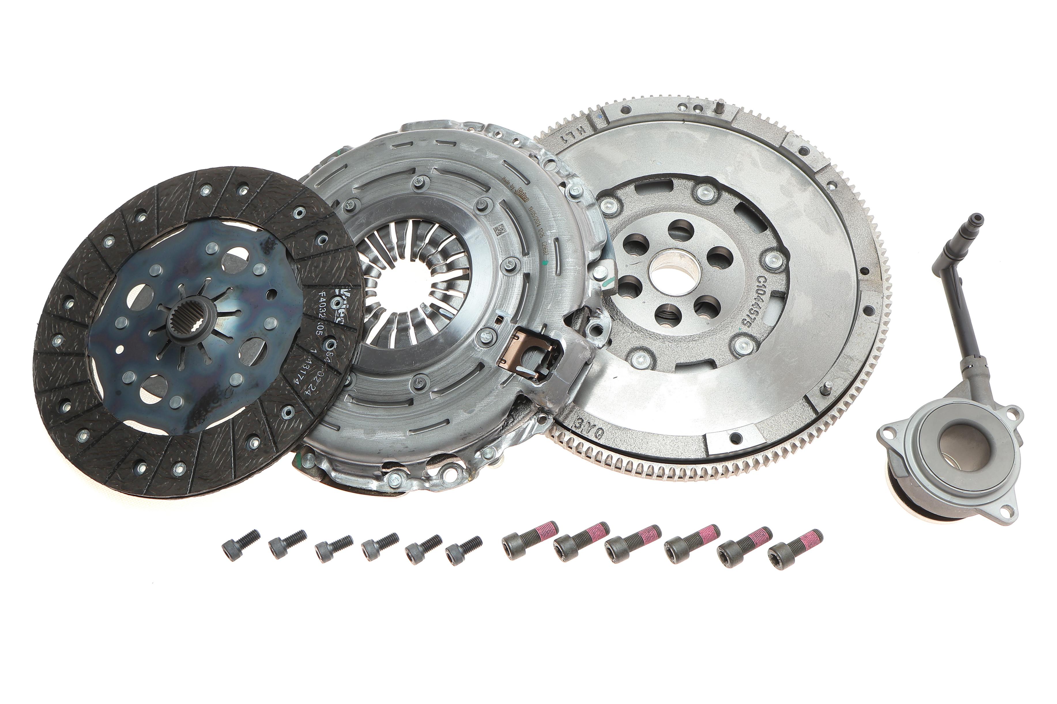 Демпфер + комплект зчеплення VW Caddy III/IV 2.0TDI 10-20 (+вижимний)