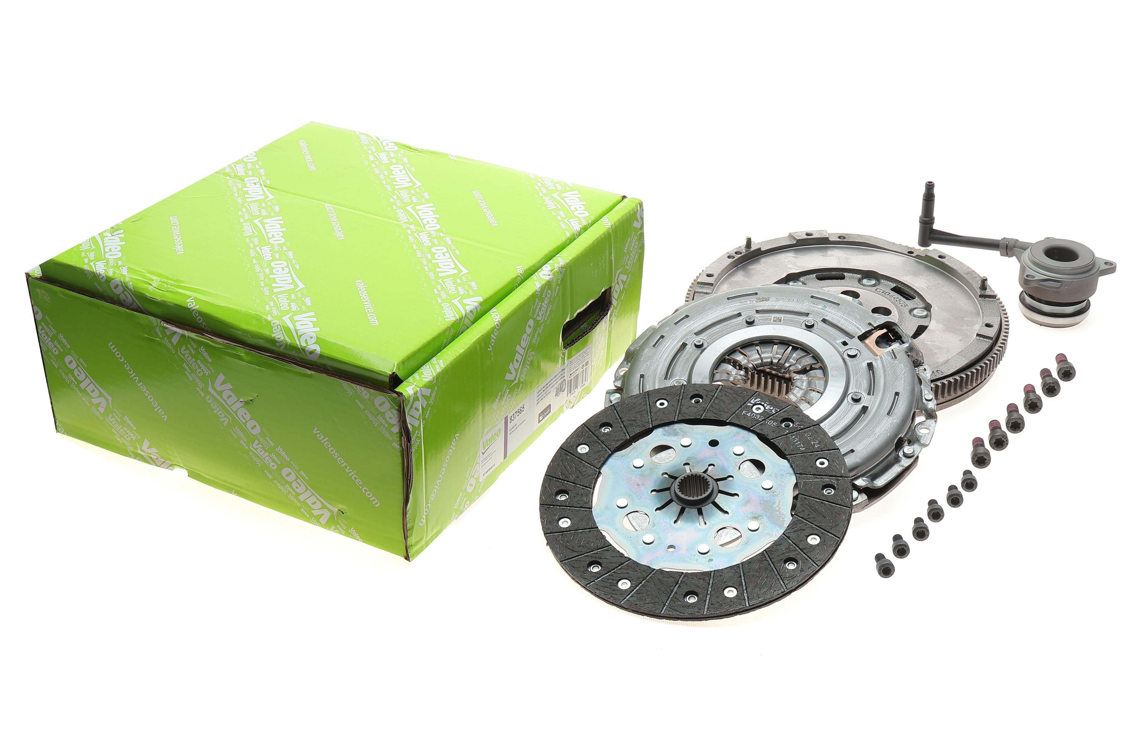 Демпфер + комплект зчеплення VW Caddy III/IV 2.0TDI 10-20 (+вижимний)