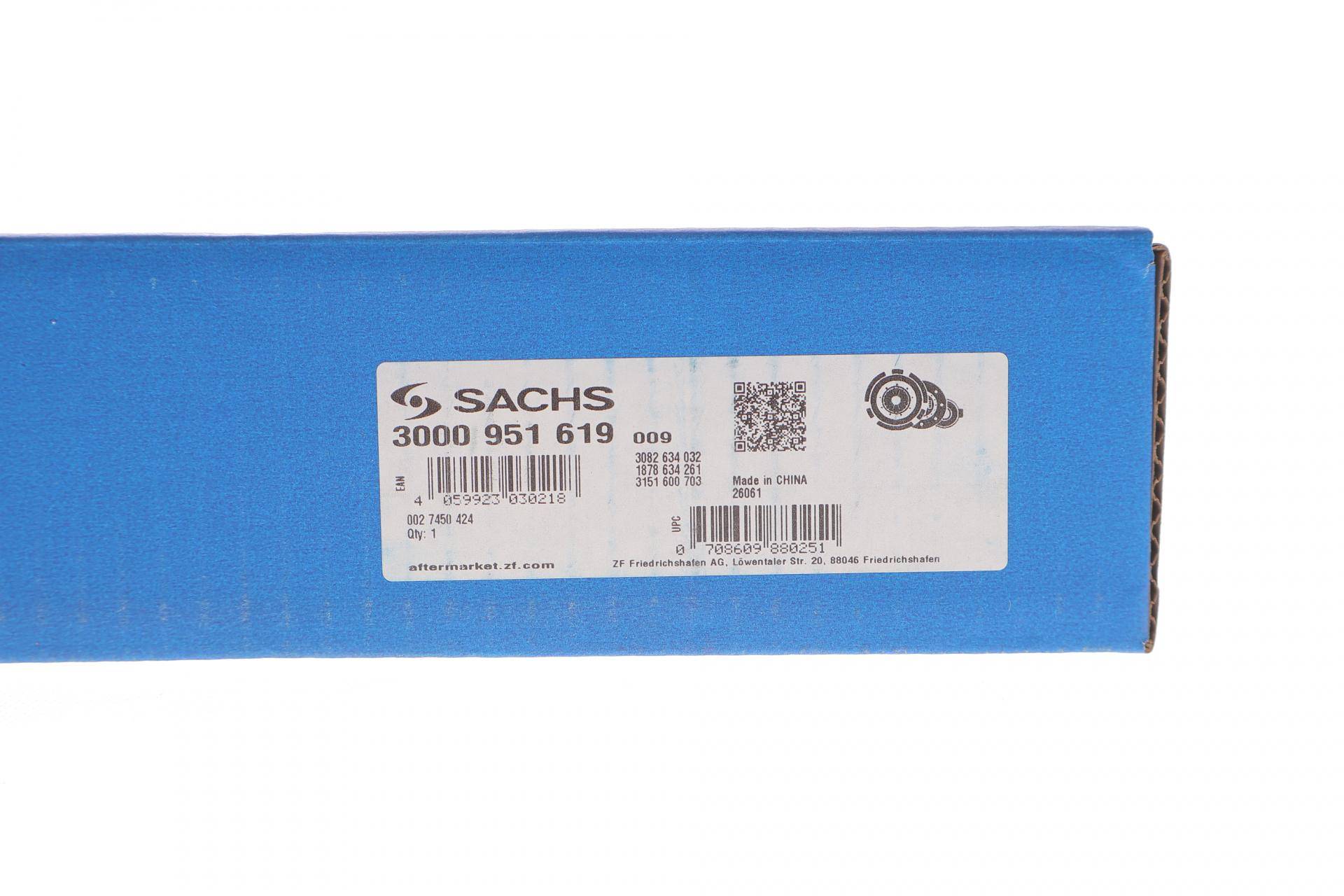 Комплект зчеплення Fiat Scudo 2.0 JTD 69kw 00-06 (d=228mm) (z=18) (+вижимний)