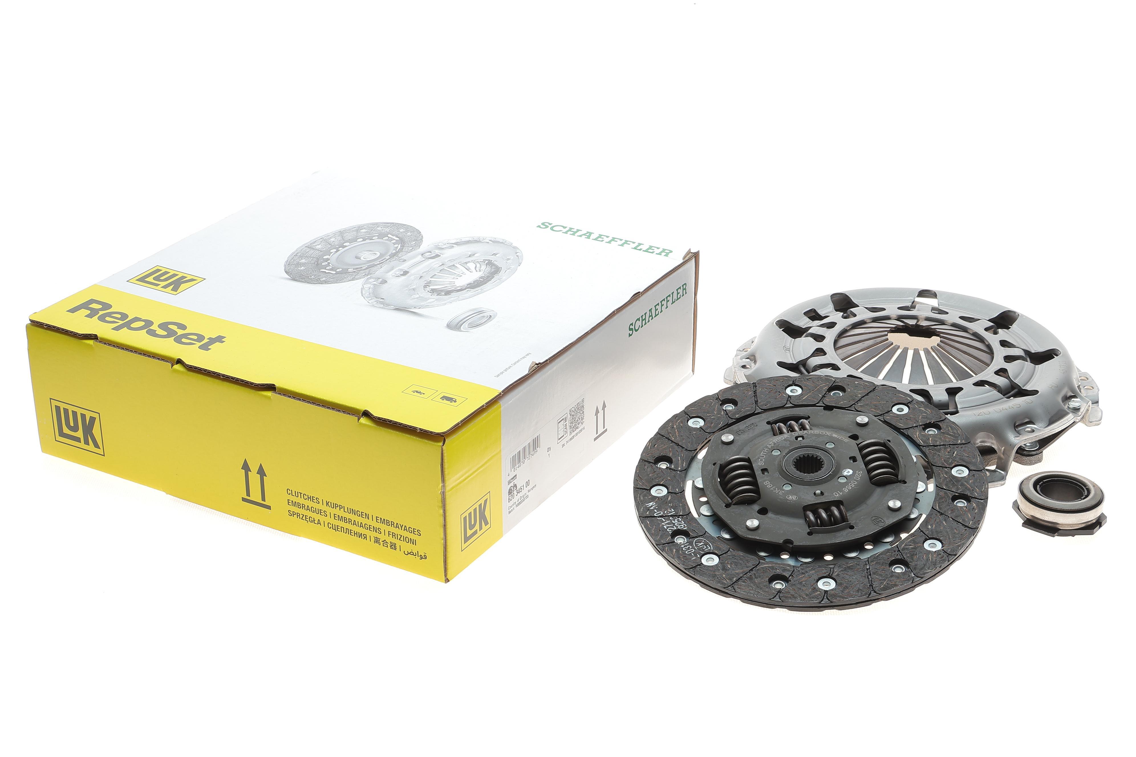 Комплект зчеплення Fiat 500/Panda 0.9 12-