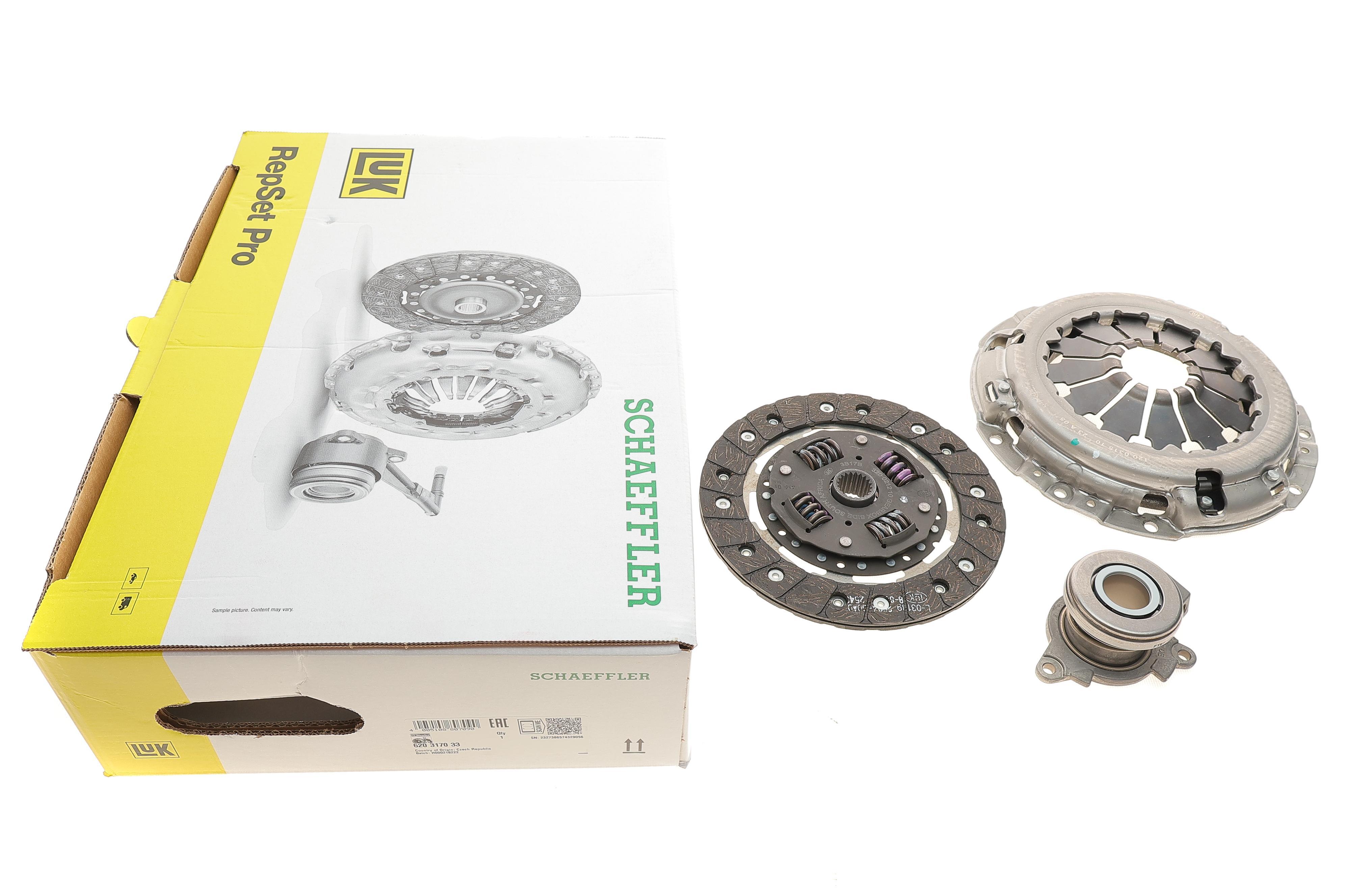 Комплект зчеплення Fiat Sedici/Suzuki SX4 06- (d=200mm)