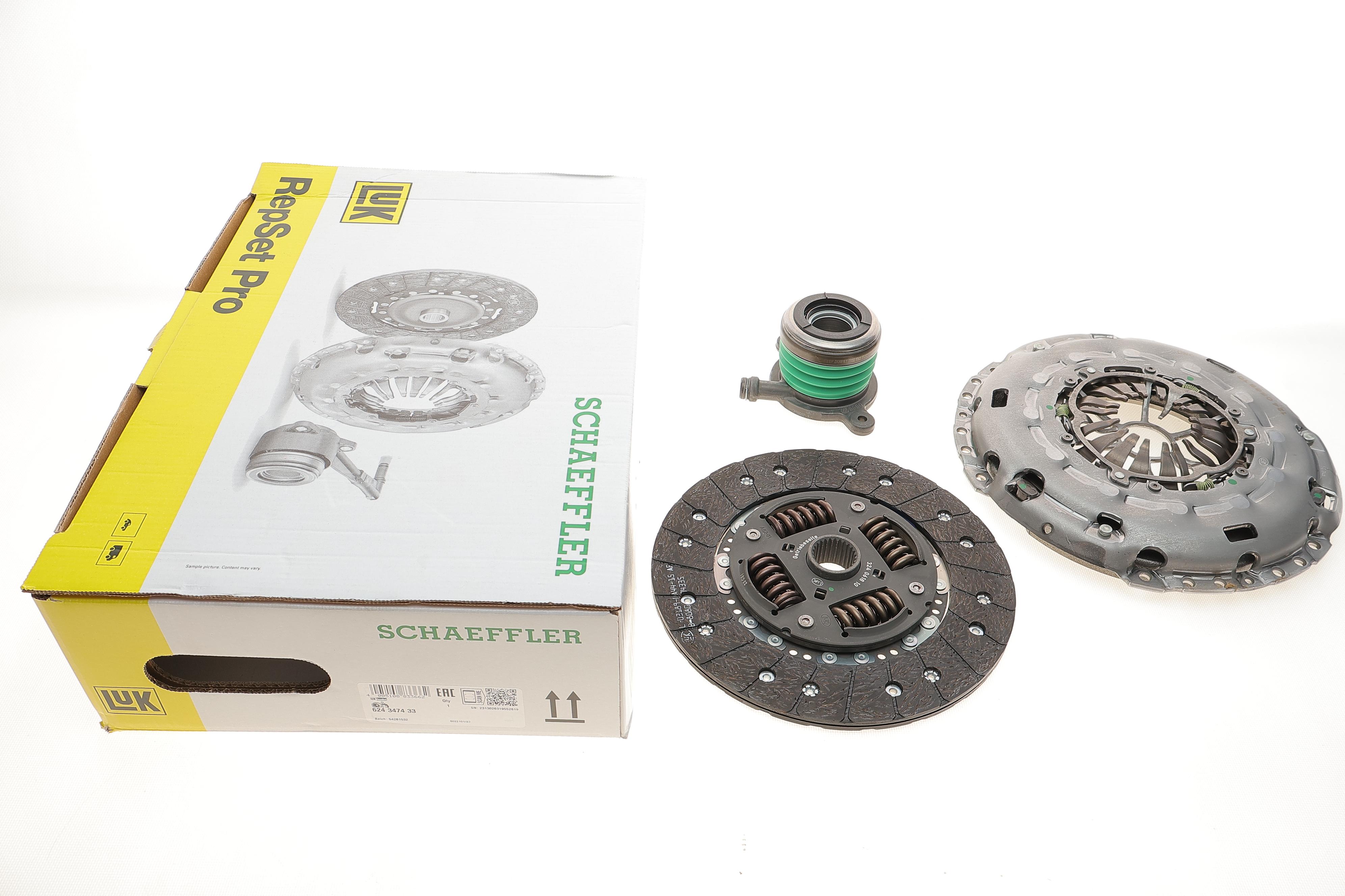 Комплект зчеплення VW Amarok 2,0 TDI 10-