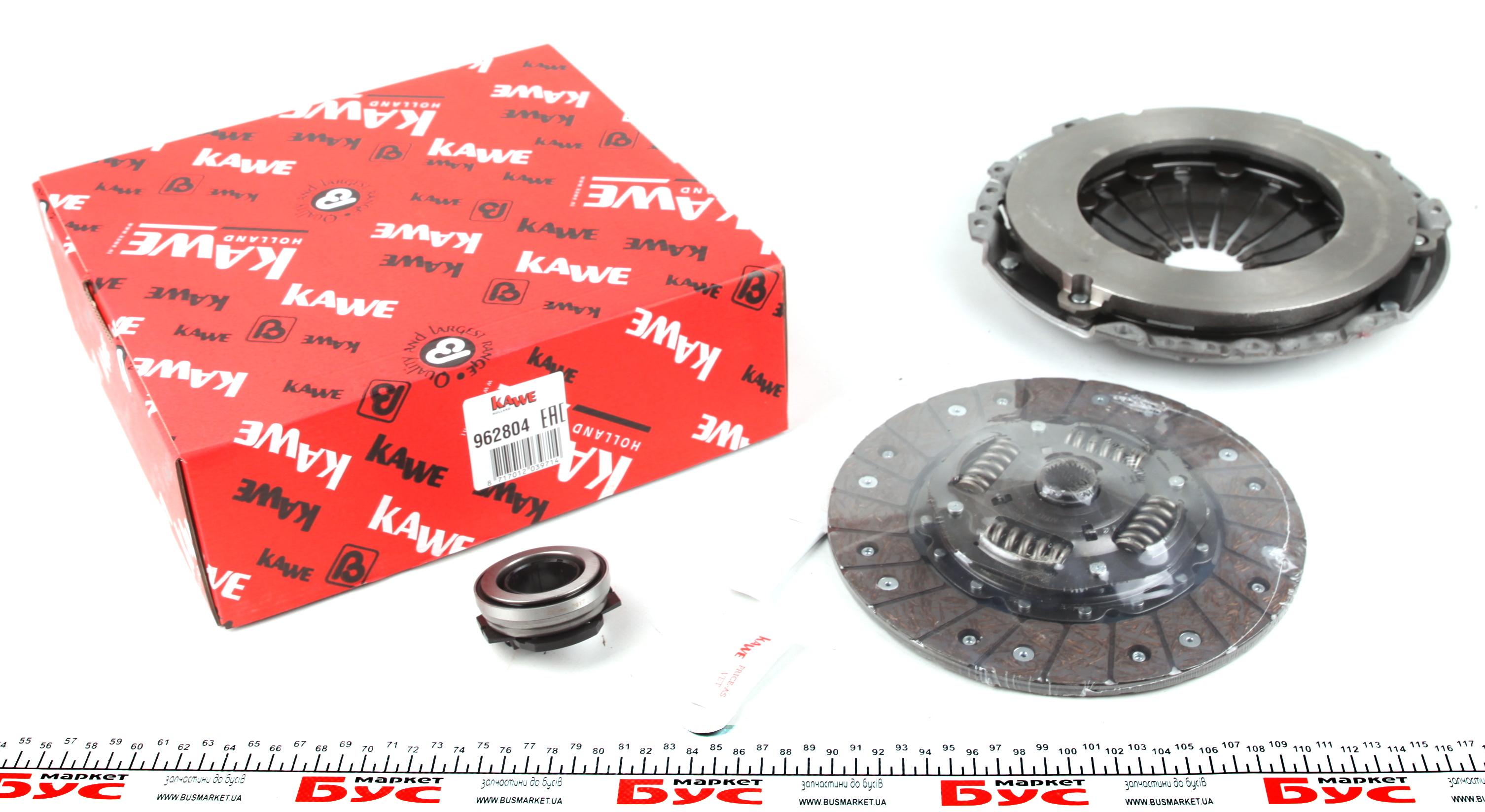 Комплект зчеплення VW Caddy III 1.6TDI 10-15 (d=230mm) (+вижимний)