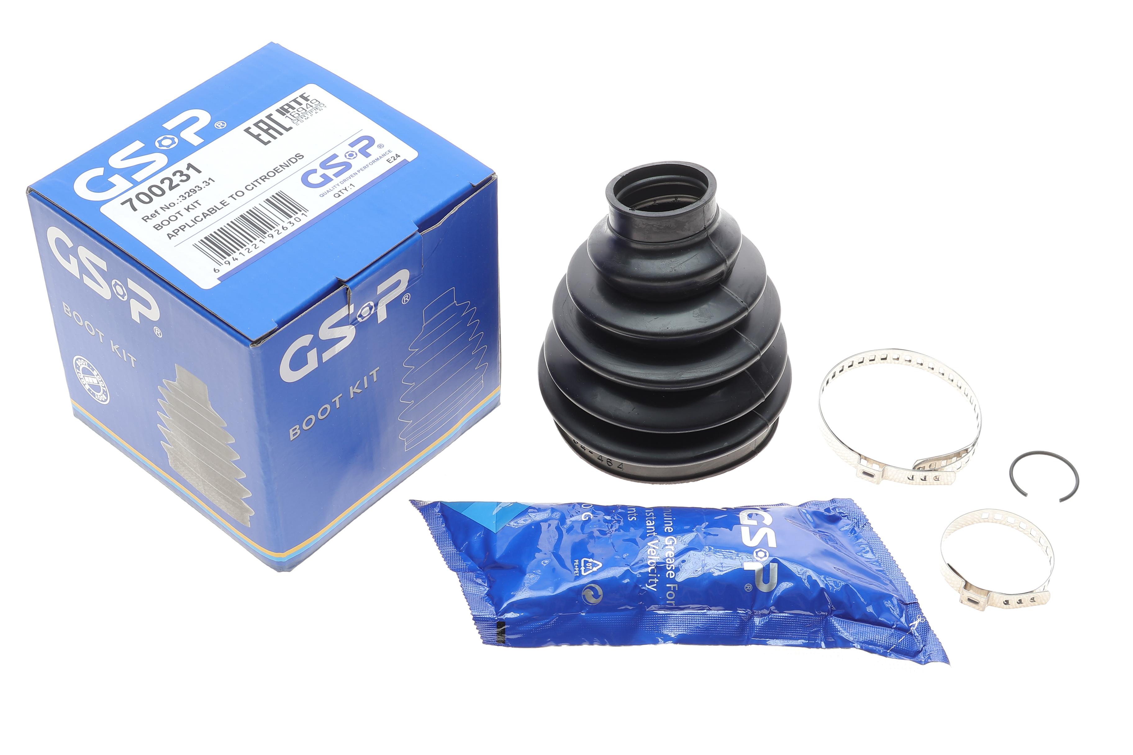 Пильник ШРКШ (зовнішній) Citroen Berlingo 96- (к-кт)