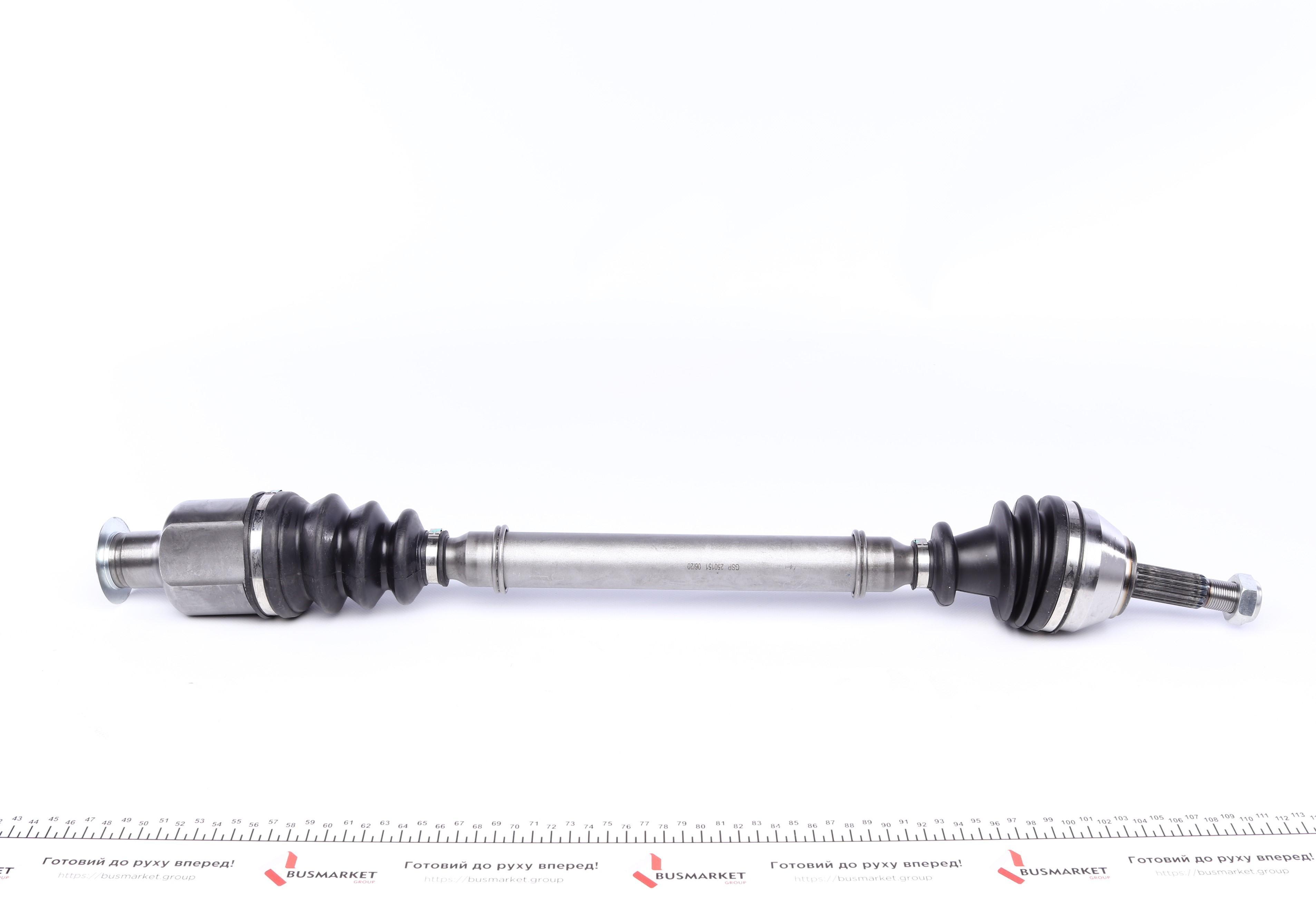 Піввісь Renault Kangoo 1.9D (R) (21x23x712)