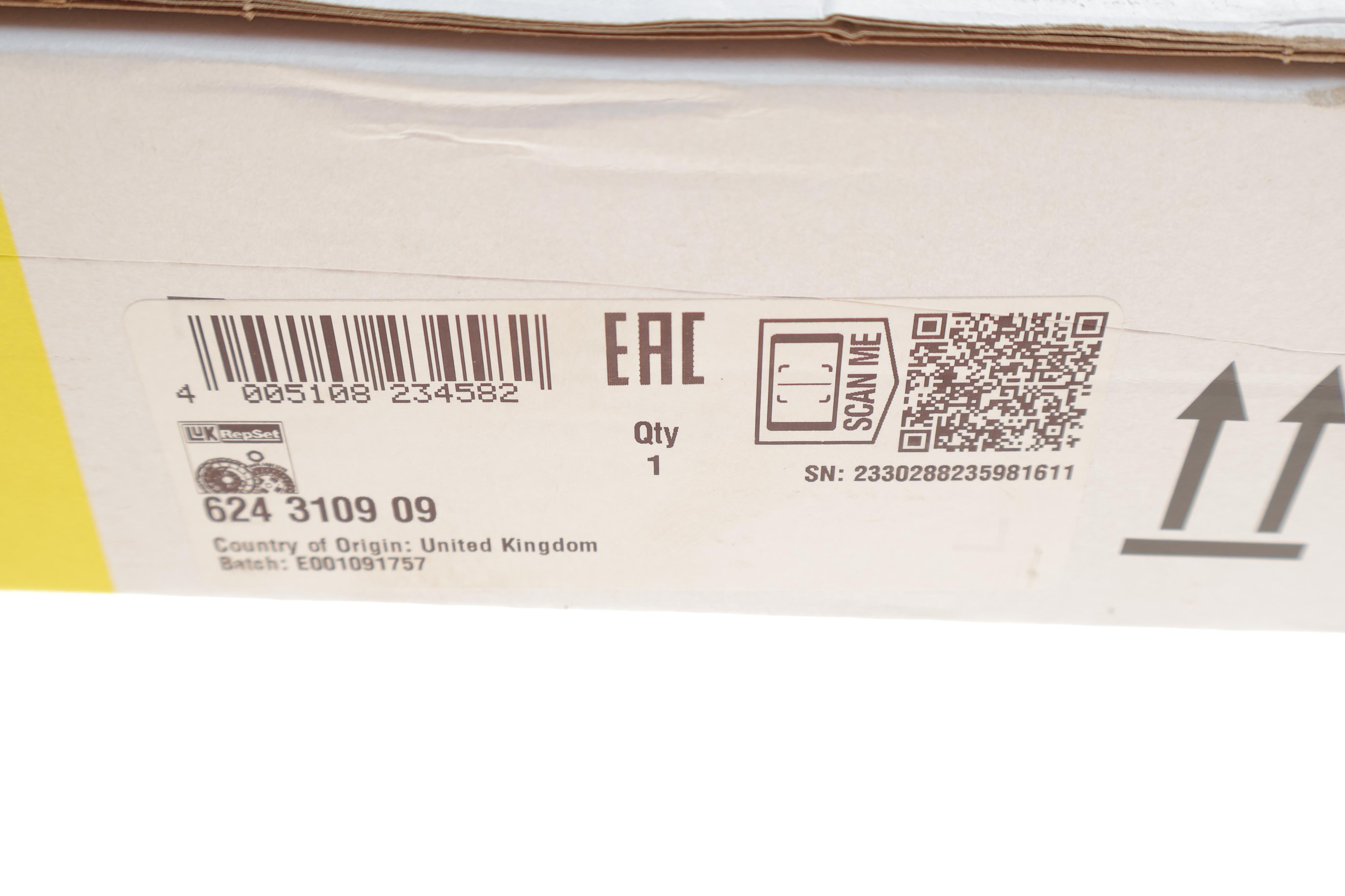 Комплект зчеплення MB Vito (W638) 2.2CDI/2,0/2,3/2,8, 96-03 (d=240mm), OM611/M104/M111