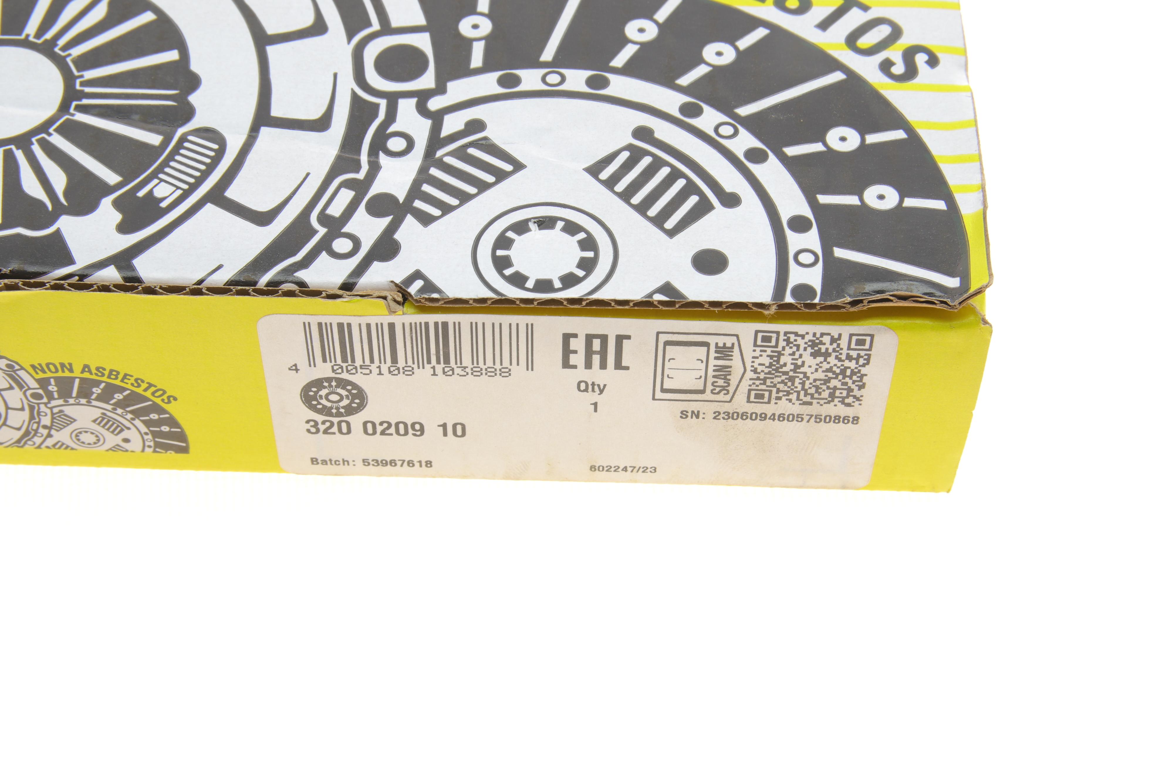 Диск зчеплення Citroen Berlingo/Peugeot Partner 1.8/1.9D 96-02