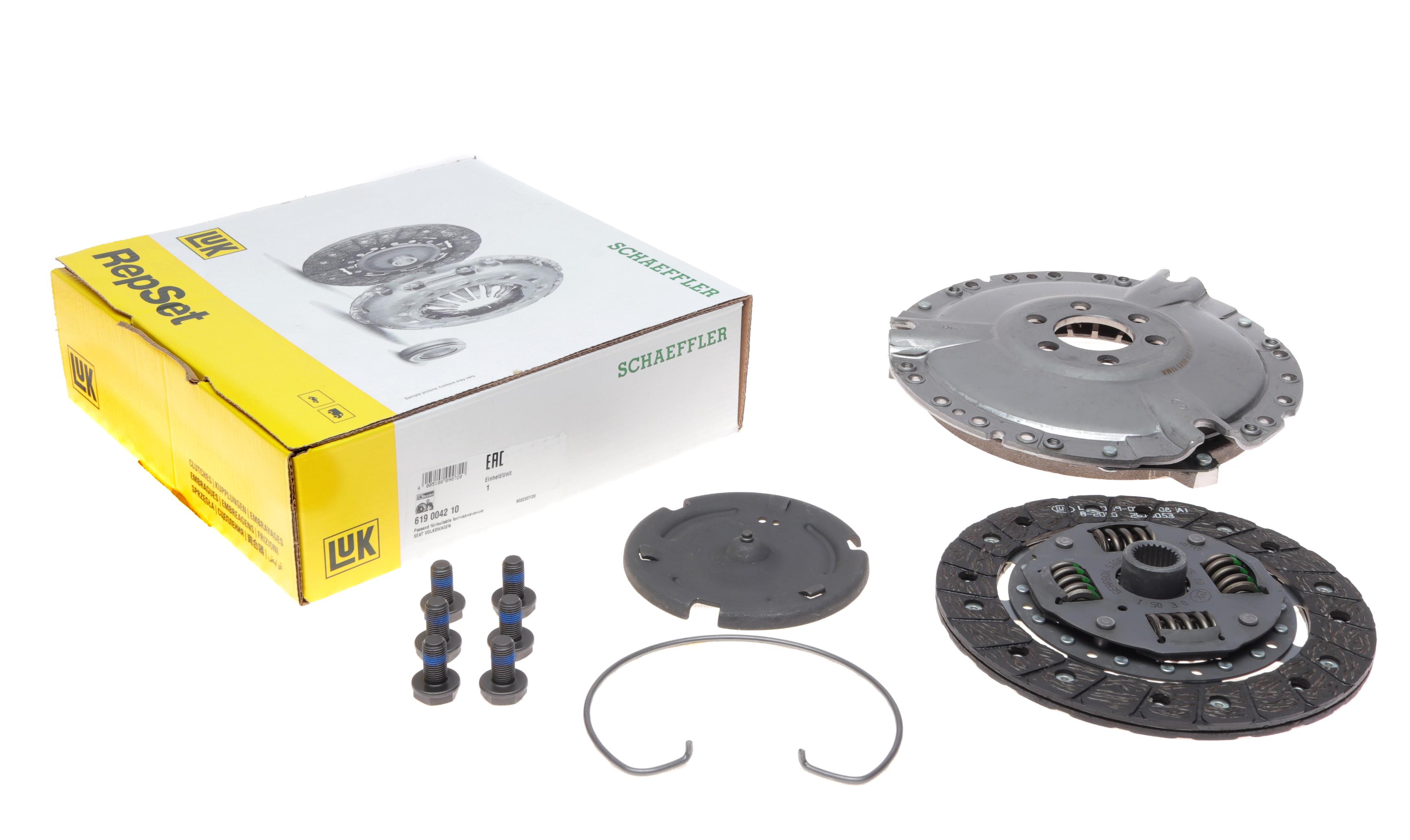 Комплект зчеплення Seat Toledo/VW Golf -99 (d=190mm)