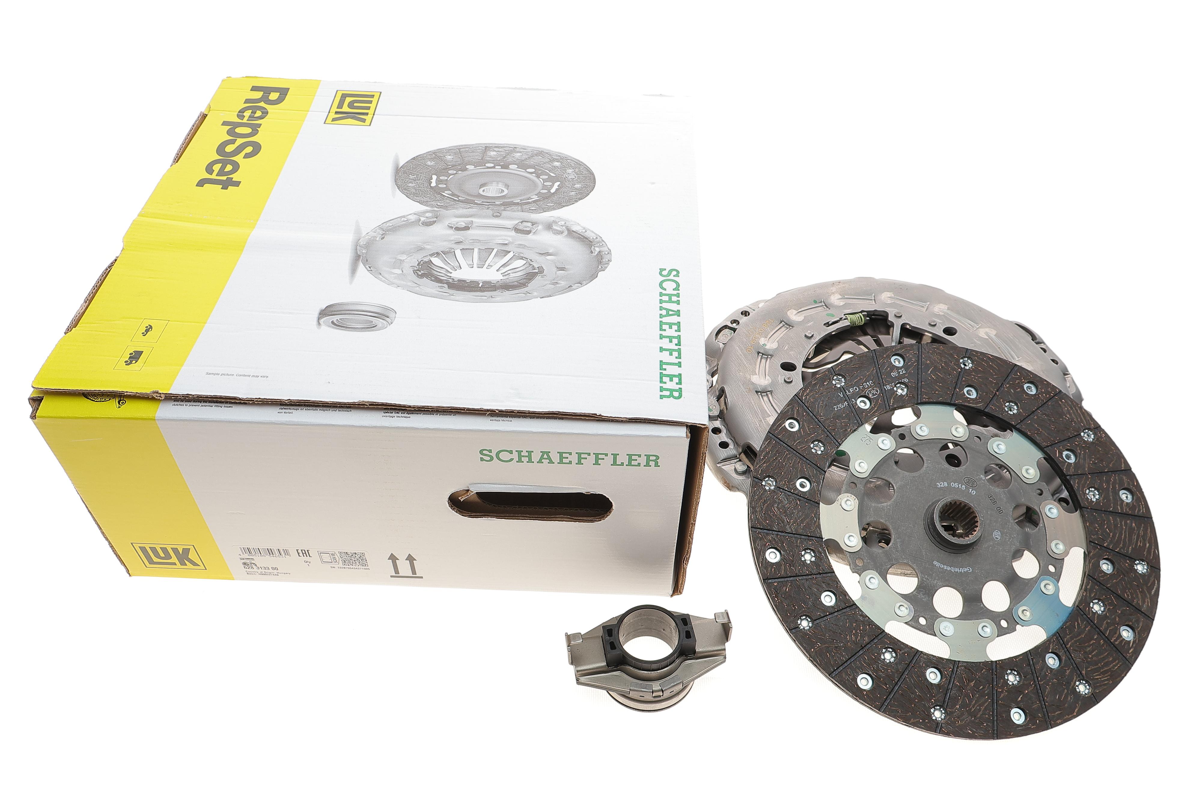 Комплект зчеплення KIA Sorento I 2.5CRDi, 06-11, 120/125kw, (D4CB)