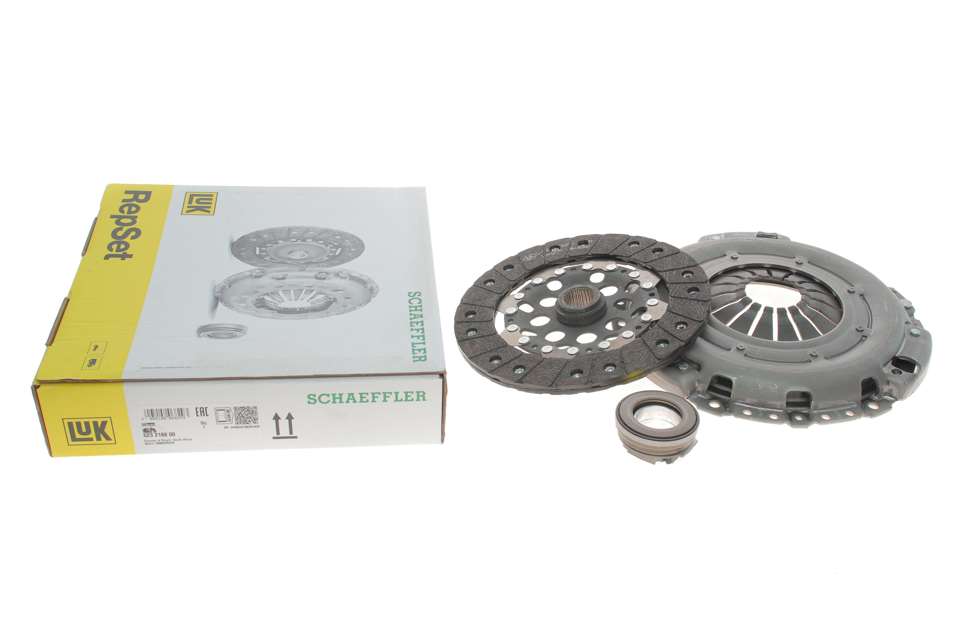 Комплект зчеплення MB Sprinter 2.3D 208D/308D/Vito 2.3TD, d=230mm, OM 601.943