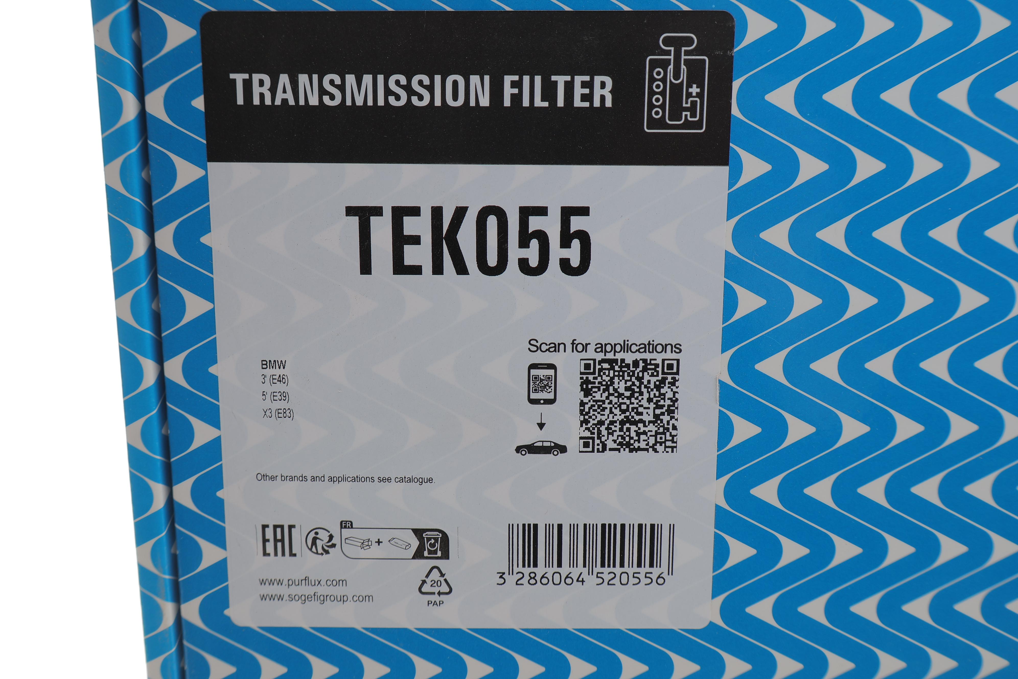 Фільтр АКПП BMW 3 (E46)/5 (E39)/X3 (E83) 2.5-3.0d (з прокладкою) (5 ступенів)