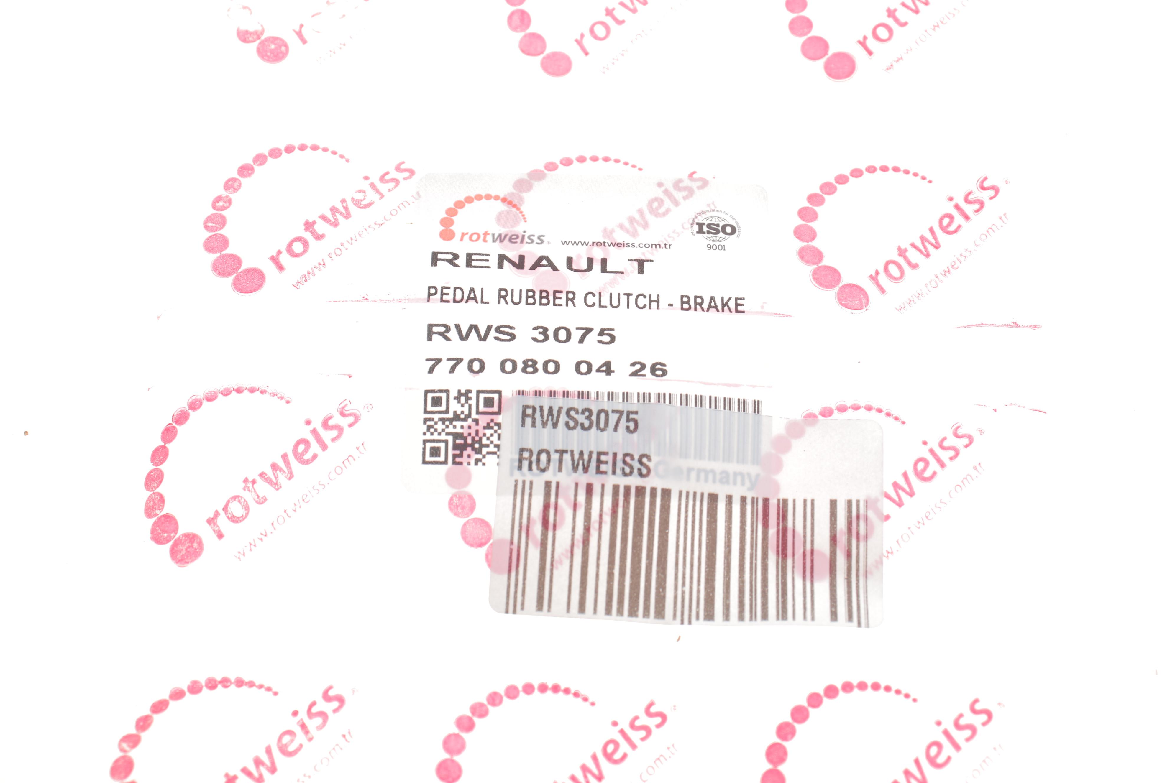 Накладка педалі зчеплення Renault Laguna I/Master I-II/Opel Movano 98-