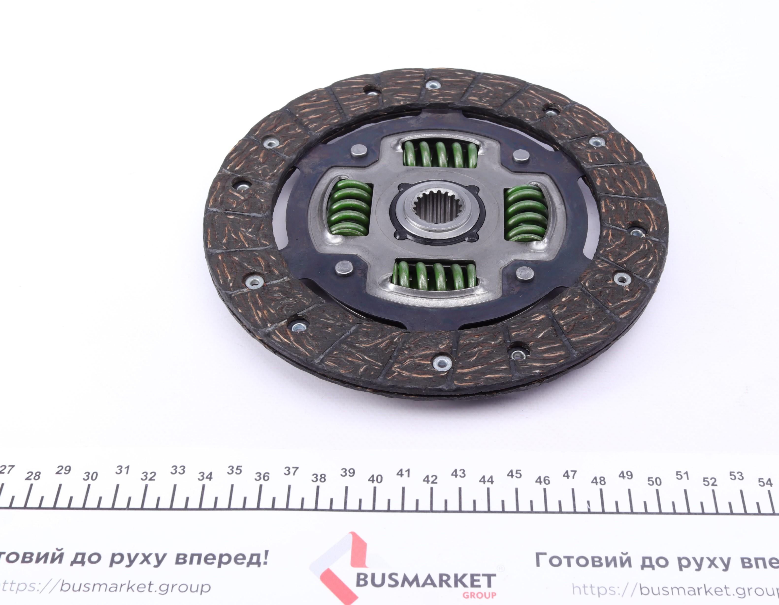 Комплект зчеплення Skoda Fabia 1.4i 99-03 (d=190mm) (+вижимний)