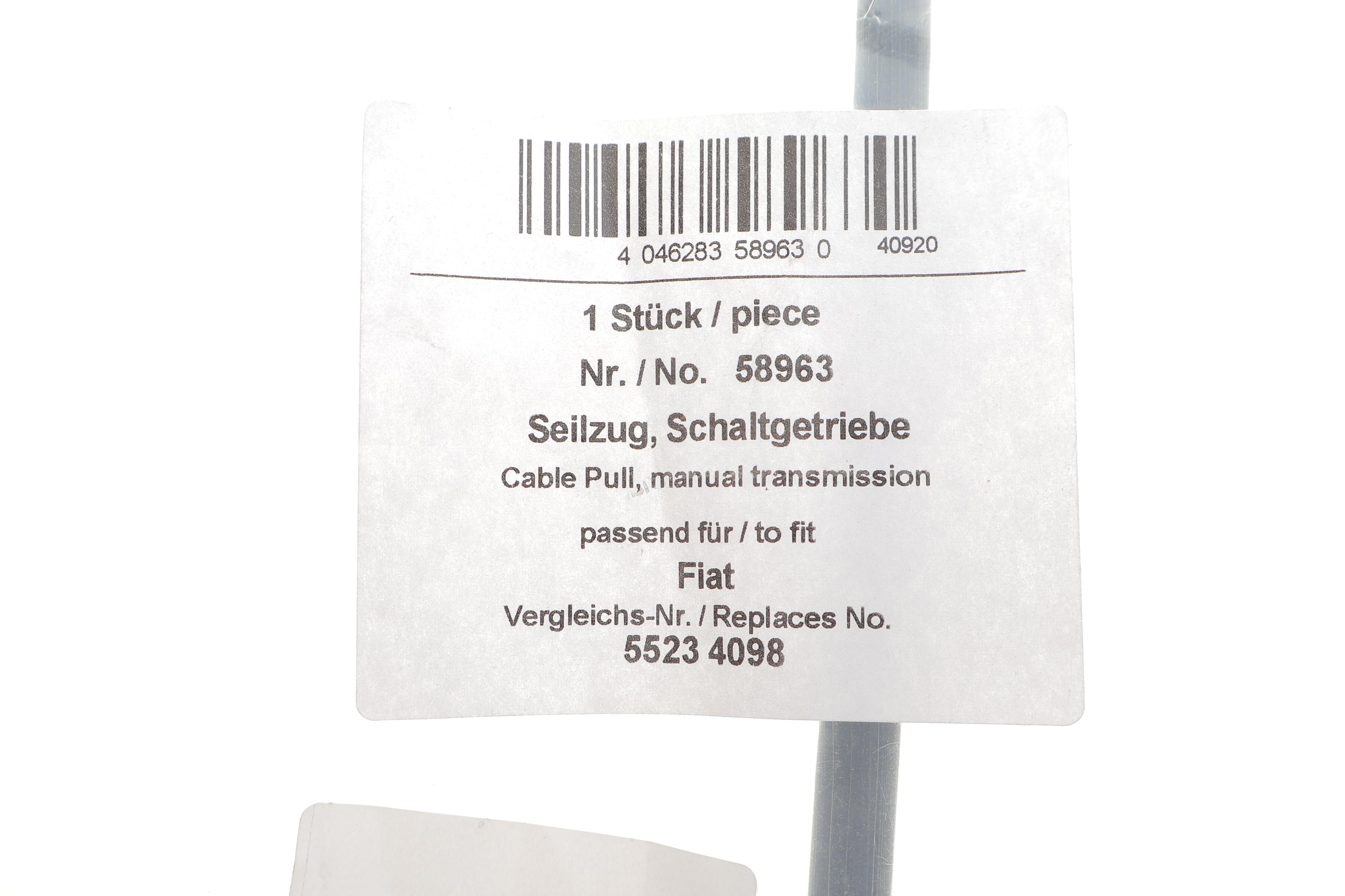 Трос куліси Fiat Punto 99-12