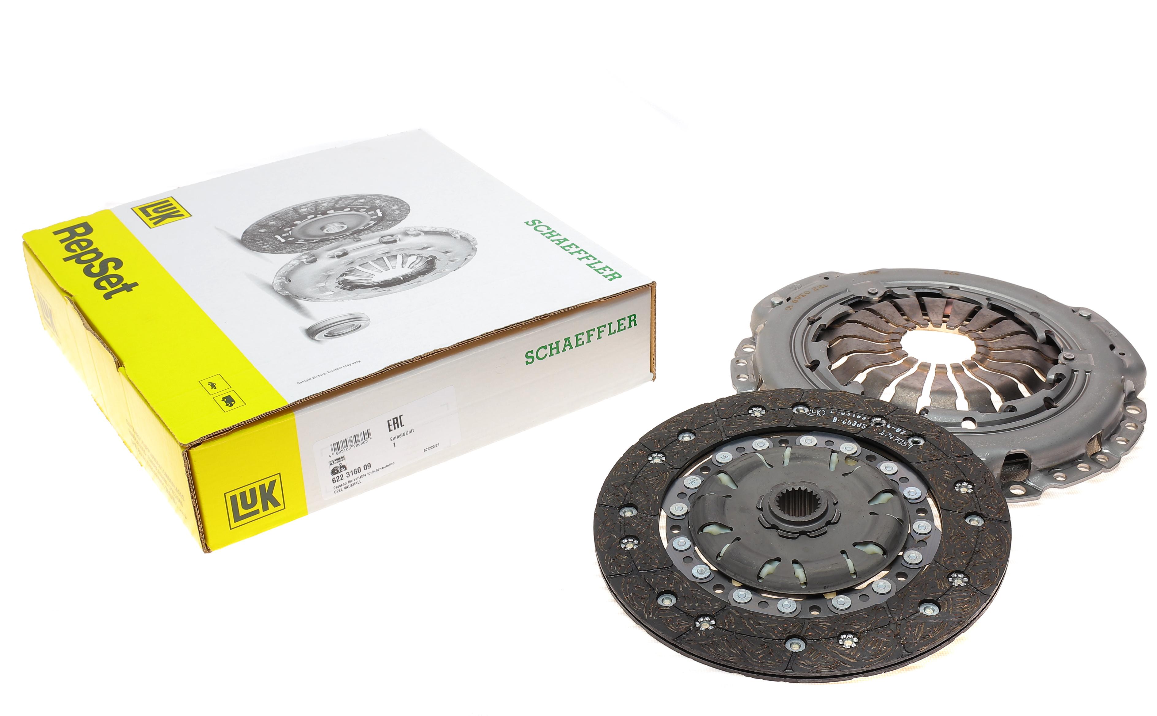 Комплект зчеплення Opel Astra J 1.4 LPG/Turbo 09-, 88/103kw