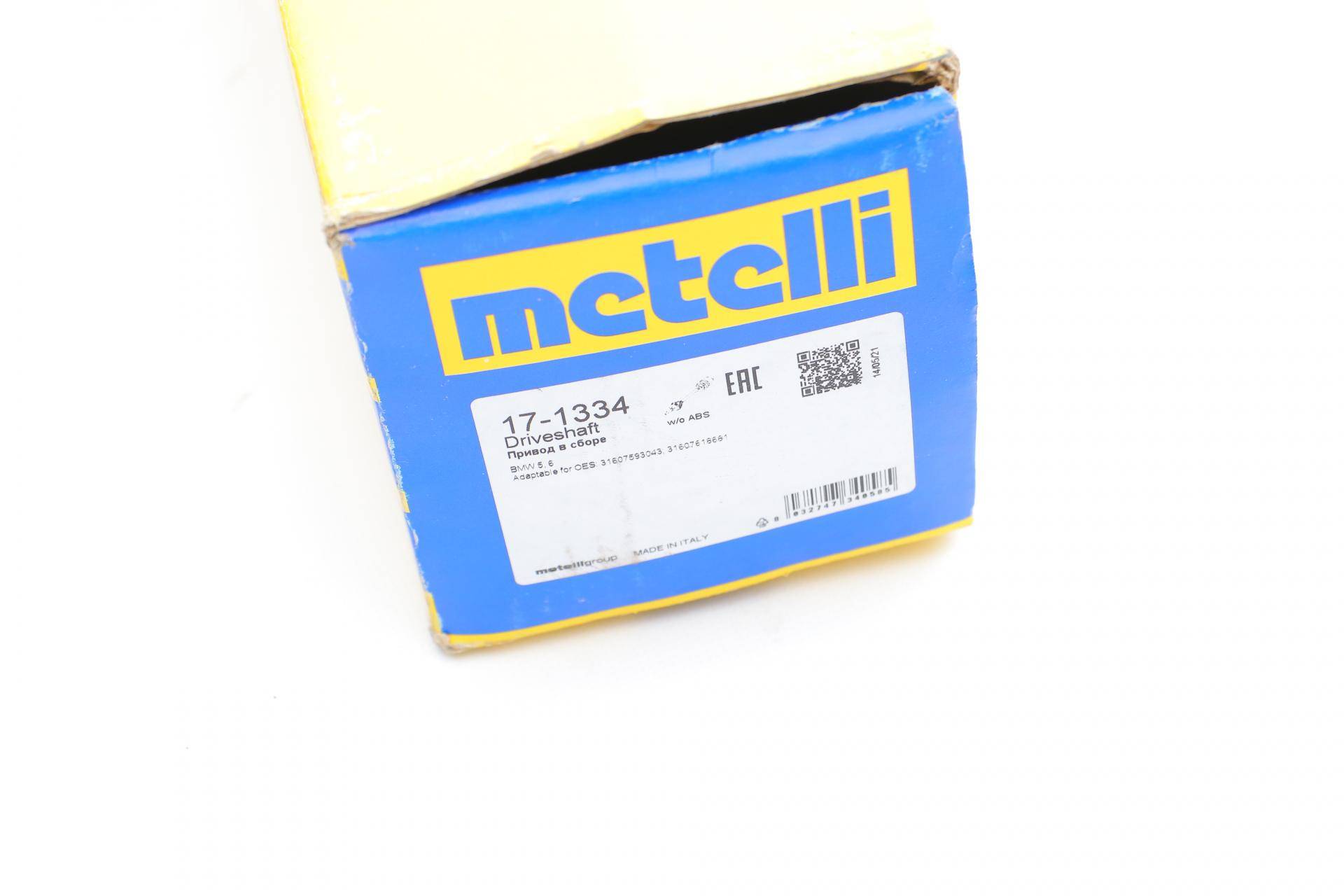 Піввісь (передня) (L) BMW 5 (F10/F11)/6 (F06/F12/F13) 10-18 (37z/27z/560mm) (-ABS)