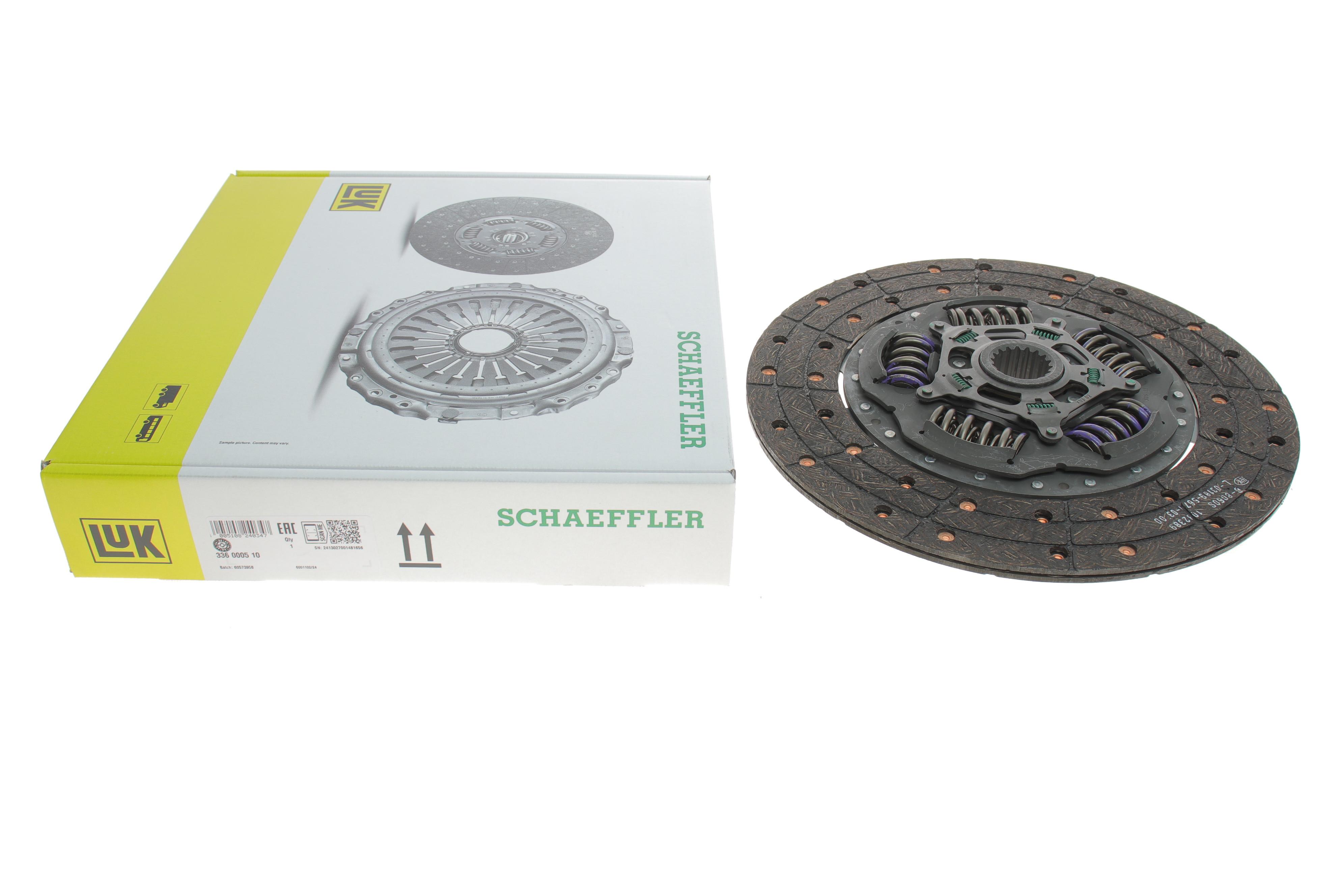 Диск зчеплення MB Vario 4.3 (d=362mm), OM 904