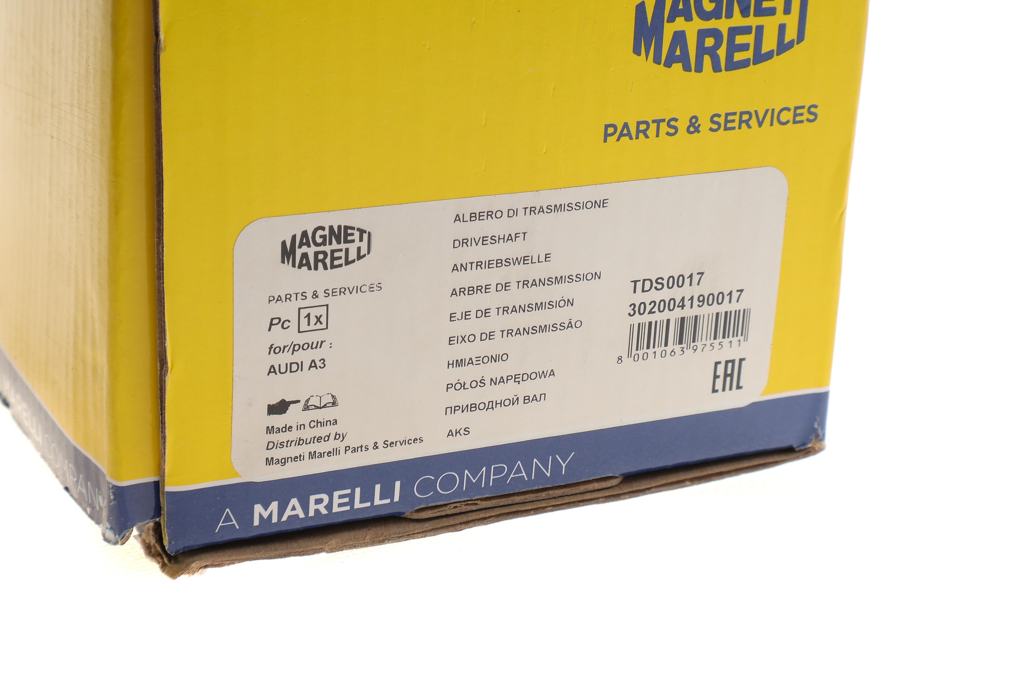 Піввісь (передня) VW Golf V 2.0TDI 03- (R) (TDS0017)