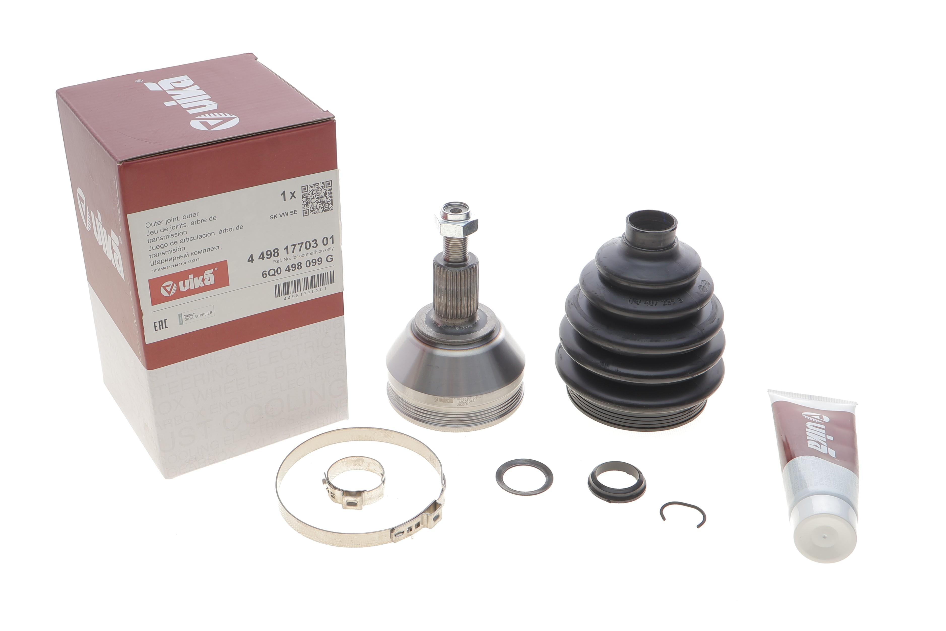 Шрус (зовнішній) Skoda Fabia/Roomster/VW Polo 06-21 (36x30)